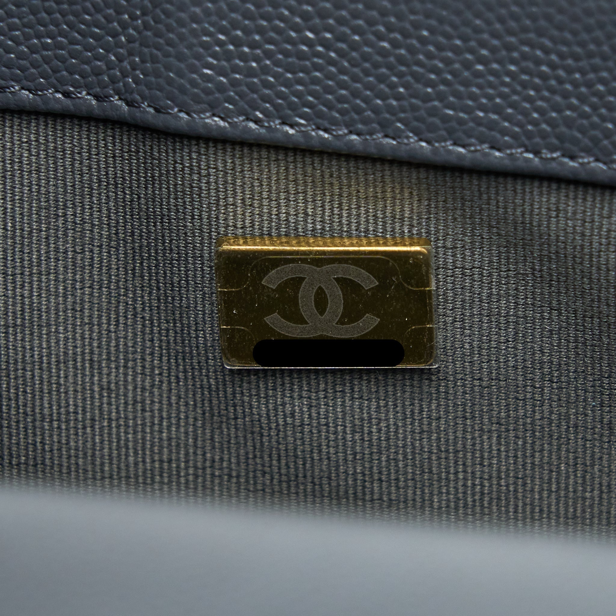 chanel-small-boy-bag-chevron-caviar-dark-grey-brushed-ghw-microchip