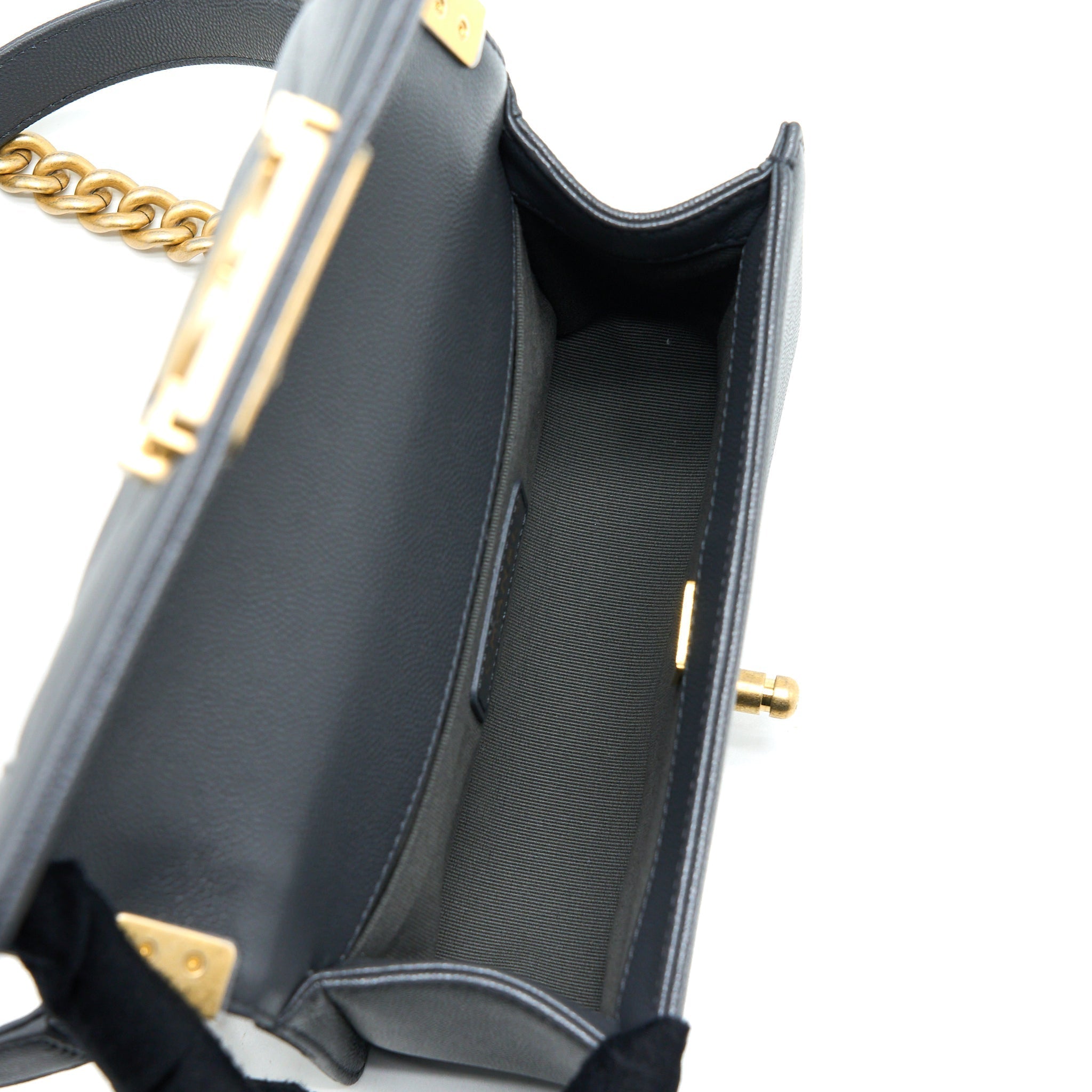 chanel-small-boy-bag-chevron-caviar-dark-grey-brushed-ghw-microchip