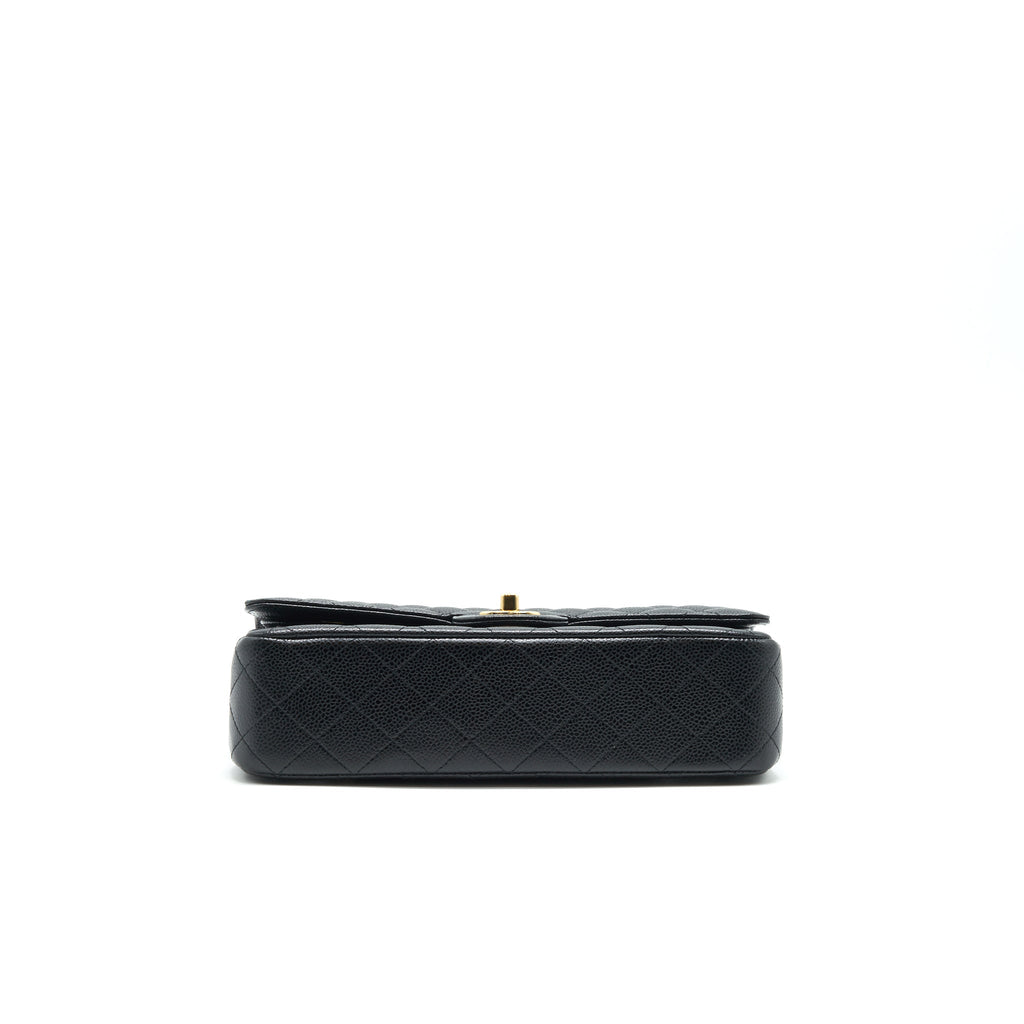 chanel-medium-classic-double-flap-bag-caviar-black-ghw-serial-26