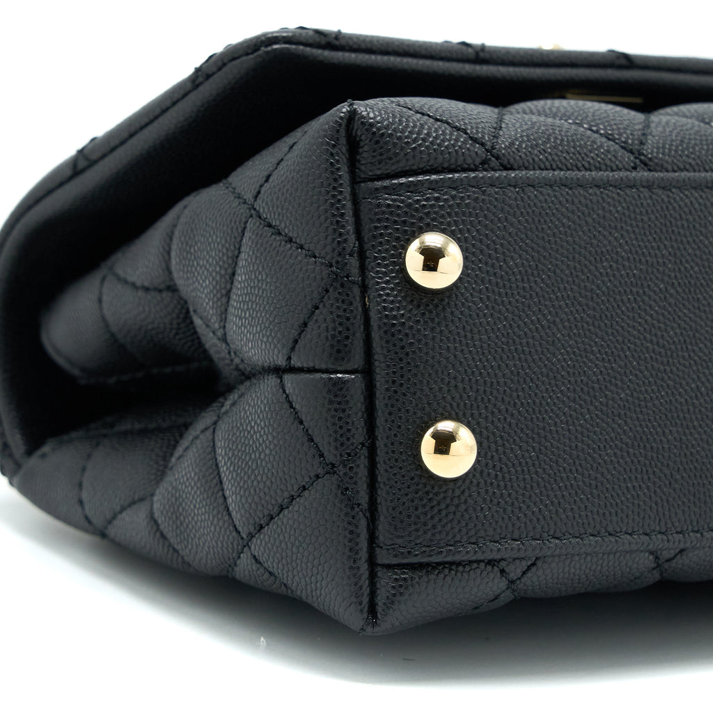 chanel-mini-coco-handle-caviar-black-burgundy-handle-lghw