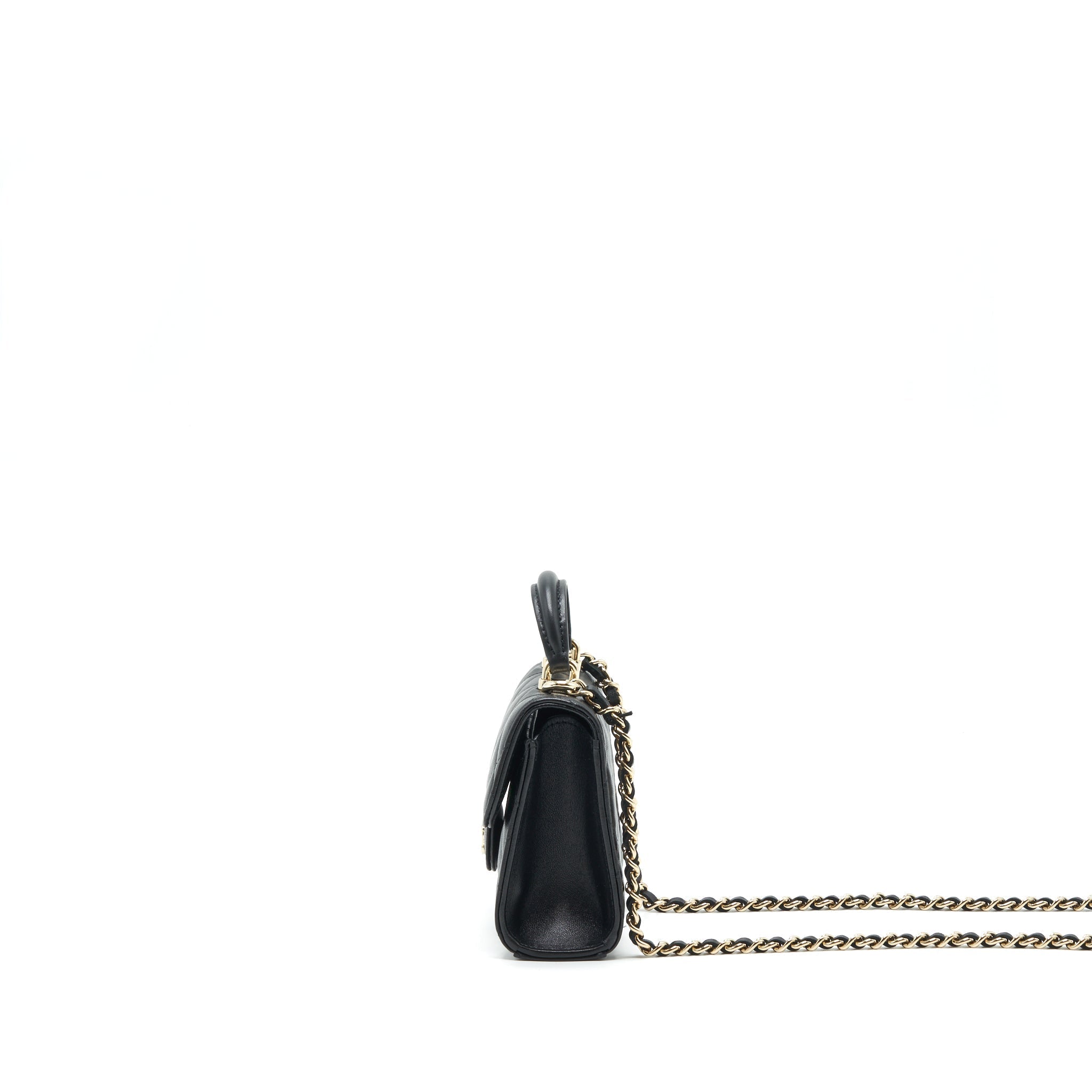 chanel-22p-top-handle-mini-flap-bag-with-chain-lambskin-black-lghw-1