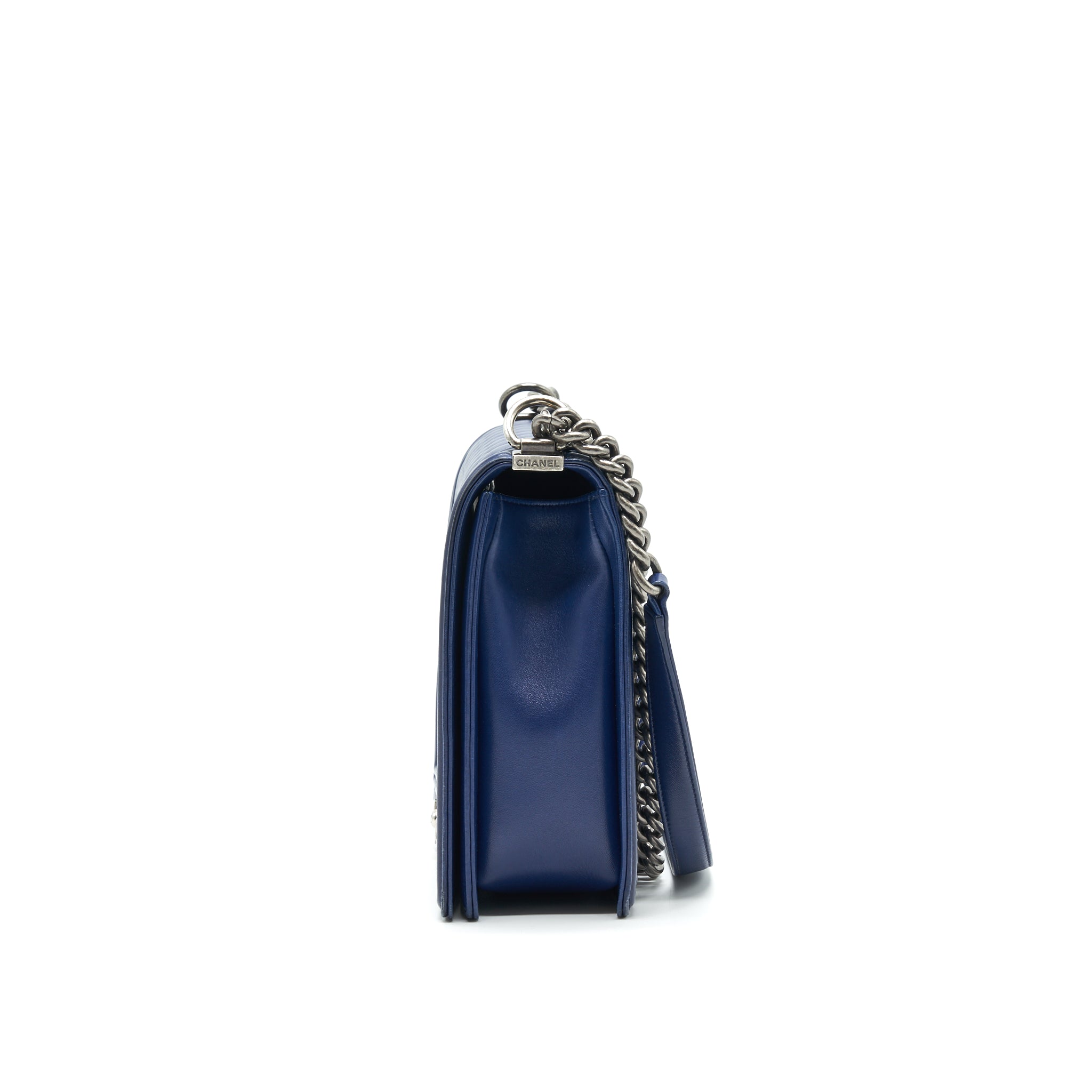 chanel-large-le-boy-calf-skin-navy-shw