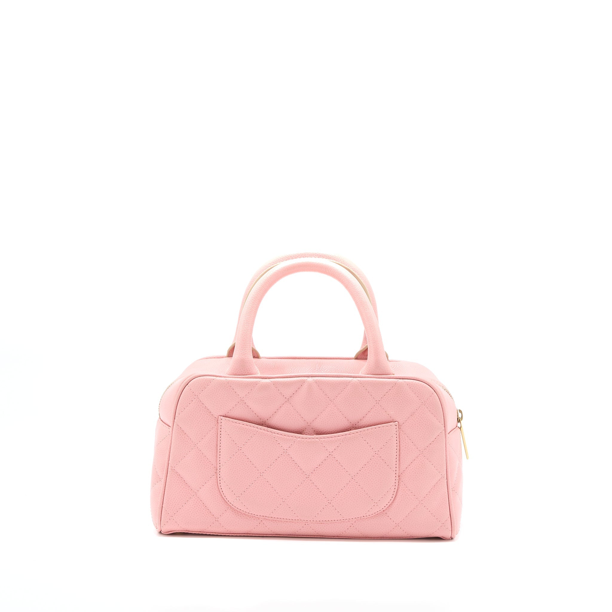 chanel-vintage-bowling-bag-caviar-light-pink-lghw