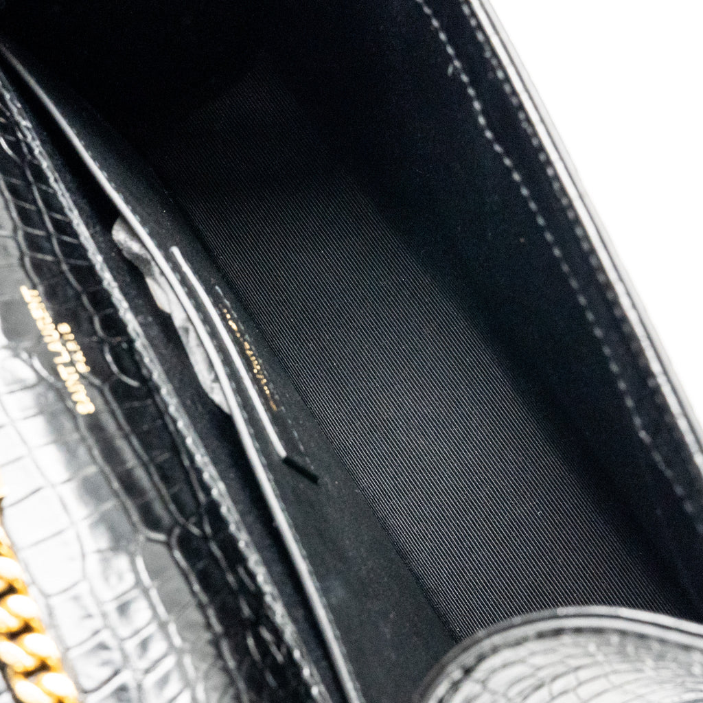 saint-laurent-ysl-medium-kate-tassel-bag-croc-embossed-calfskin-black-ghw