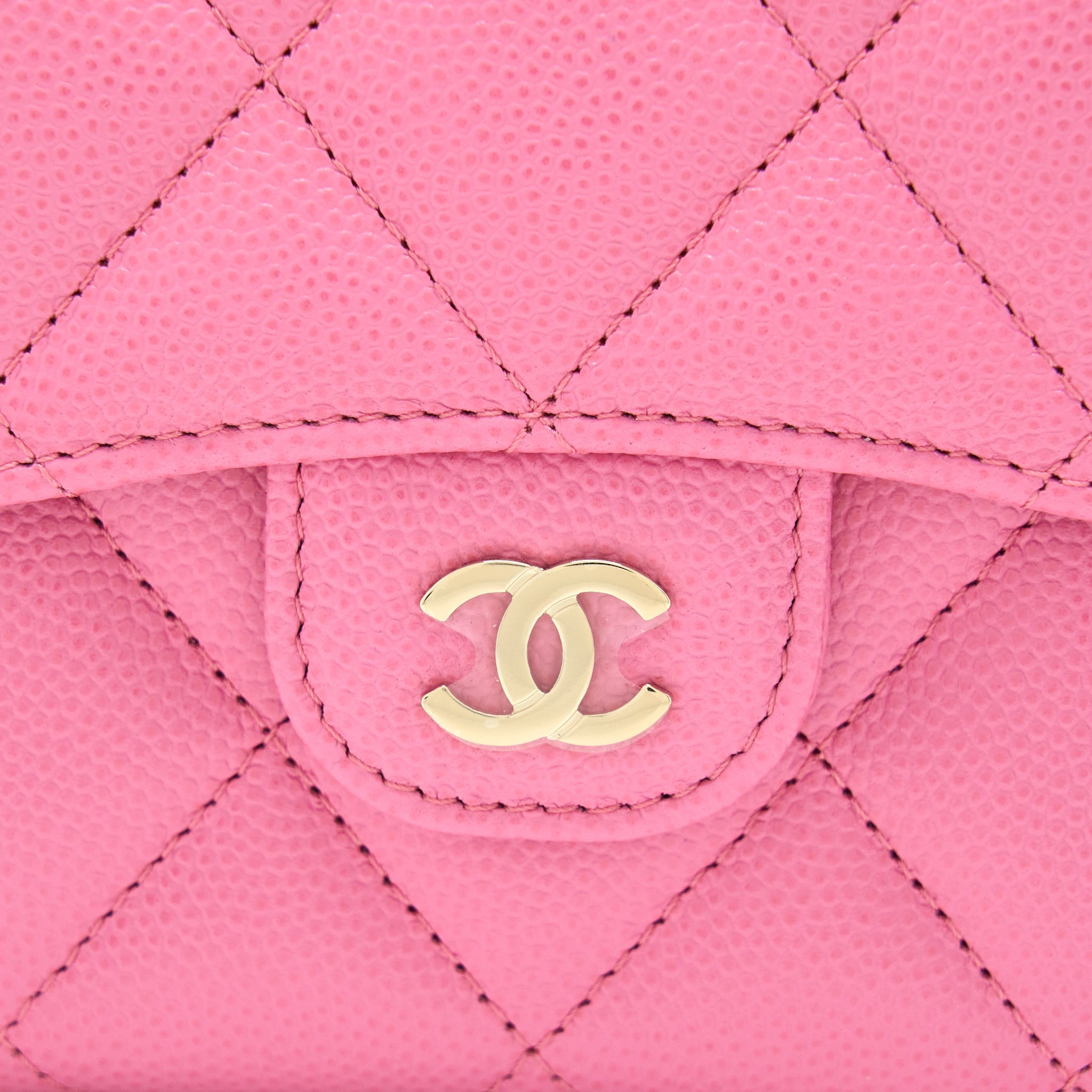 chanel-mini-flap-card-holder-caviar-pink-lghw