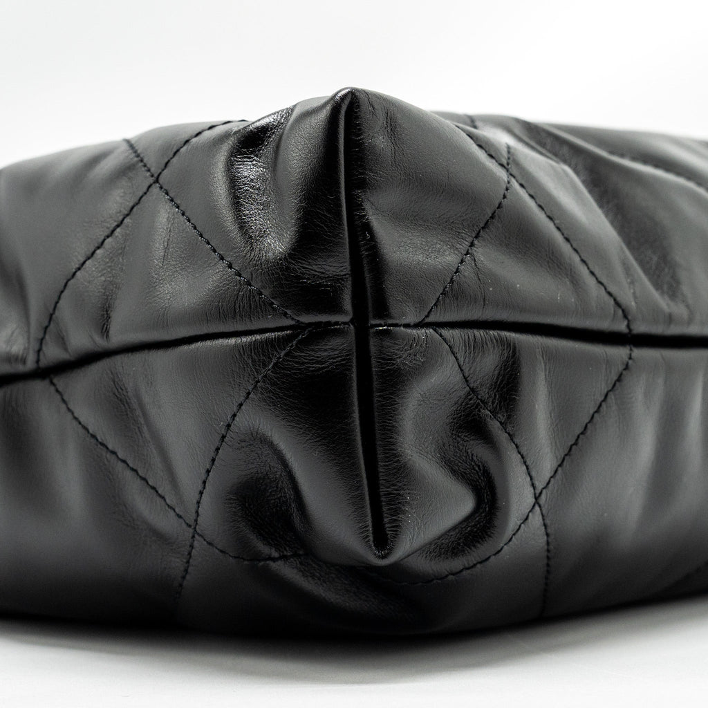 chanel-small-22-bag-shiny-calfskin-black-ghw-microchip-copy-1