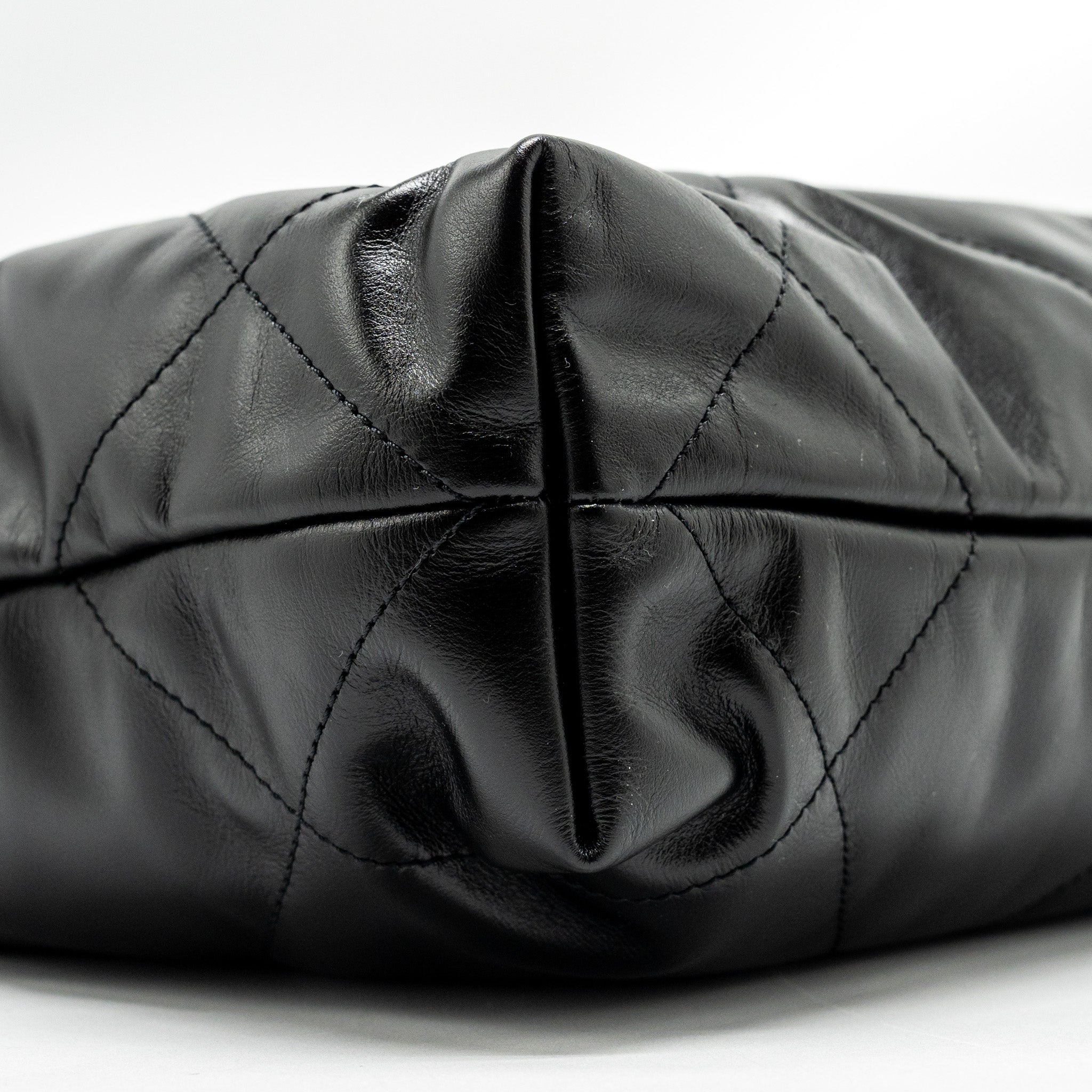 chanel-small-22-bag-shiny-calfskin-black-ghw-microchip-copy-1