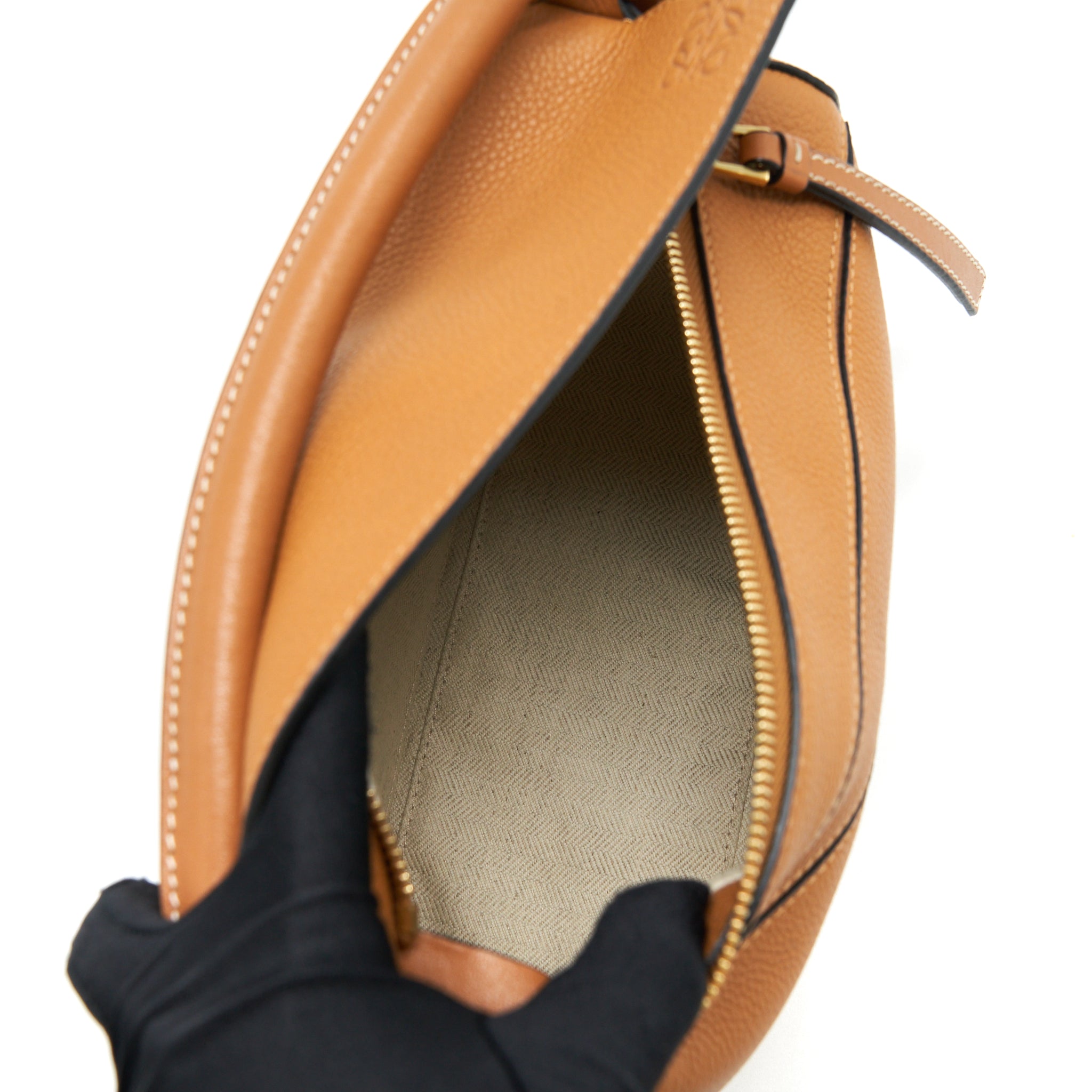 loewe-small-puzzle-bag-tan-ghw