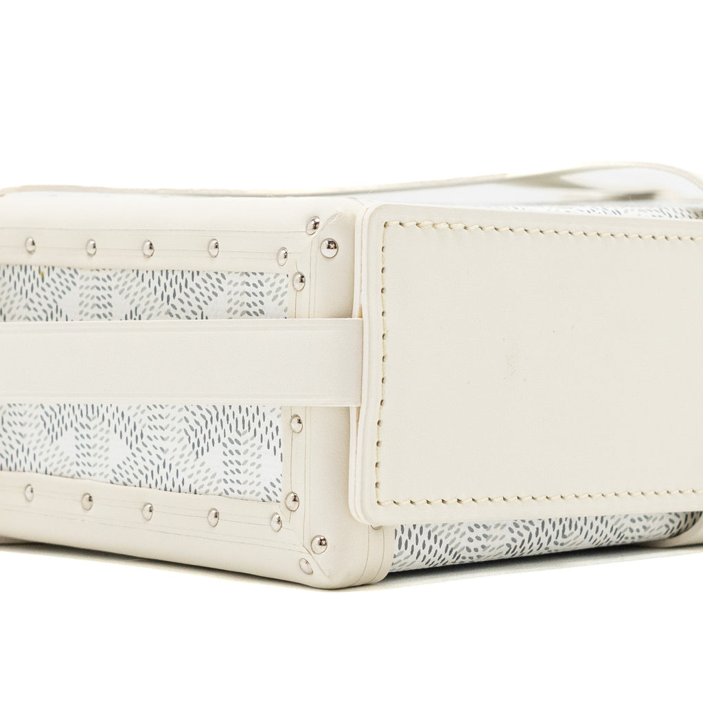 goyard-minaudiere-trunk-bag-goyardine-canvas-leather-white-shw