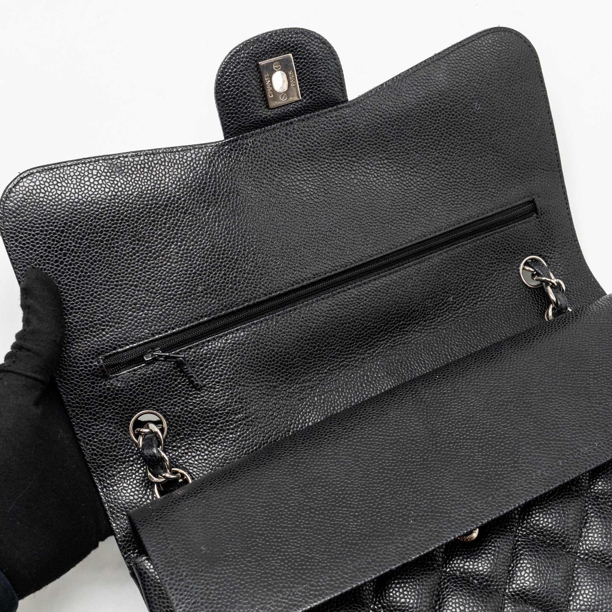 chanel-jumbo-classic-double-flap-bag-caviar-black-shw-7