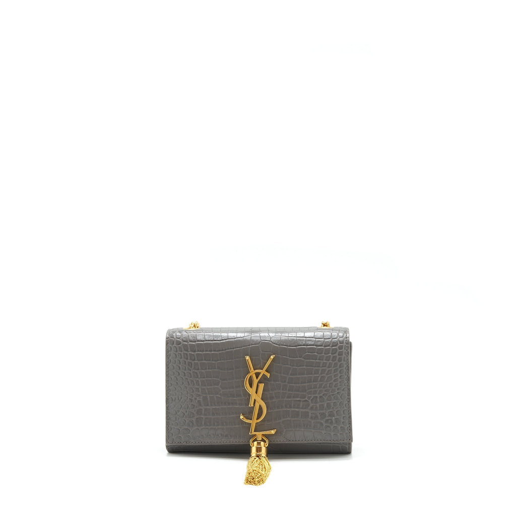 saint-laurent-ysl-kate-tassel-croc-embossed-calfskin-grey-ghw