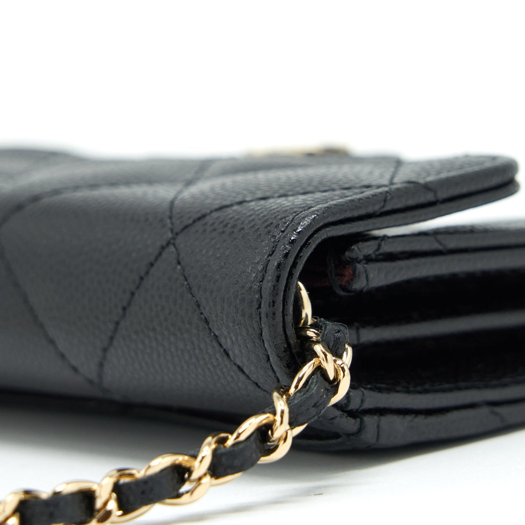 chanel-22p-card-holder-with-chains-caviar-black-lghw