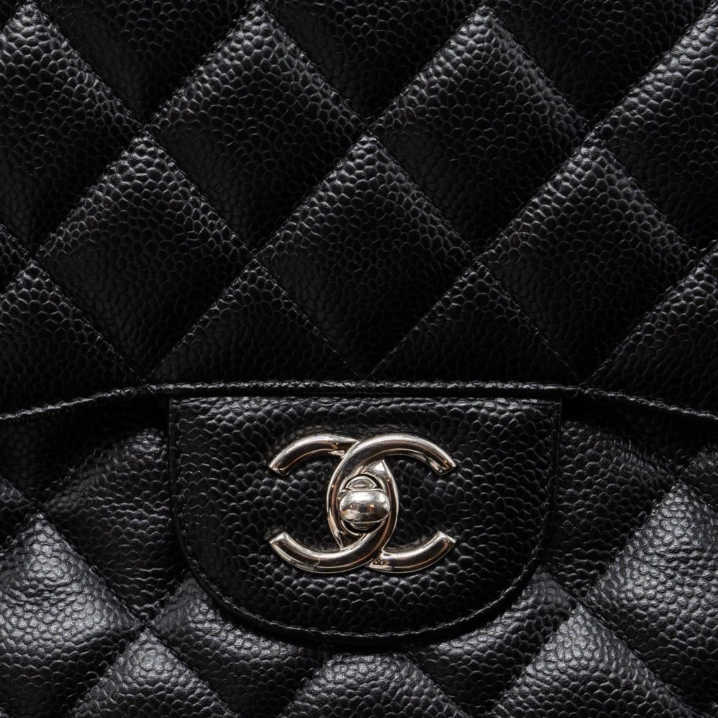 chanel-classic-double-flap-jumbo-caviar-black-shw