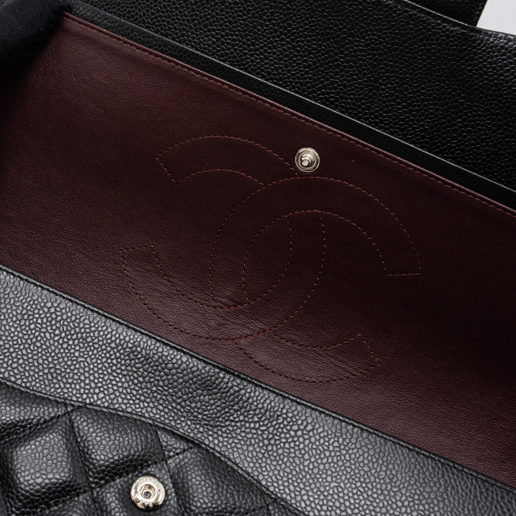 chanel-classic-double-flap-jumbo-caviar-black-shw