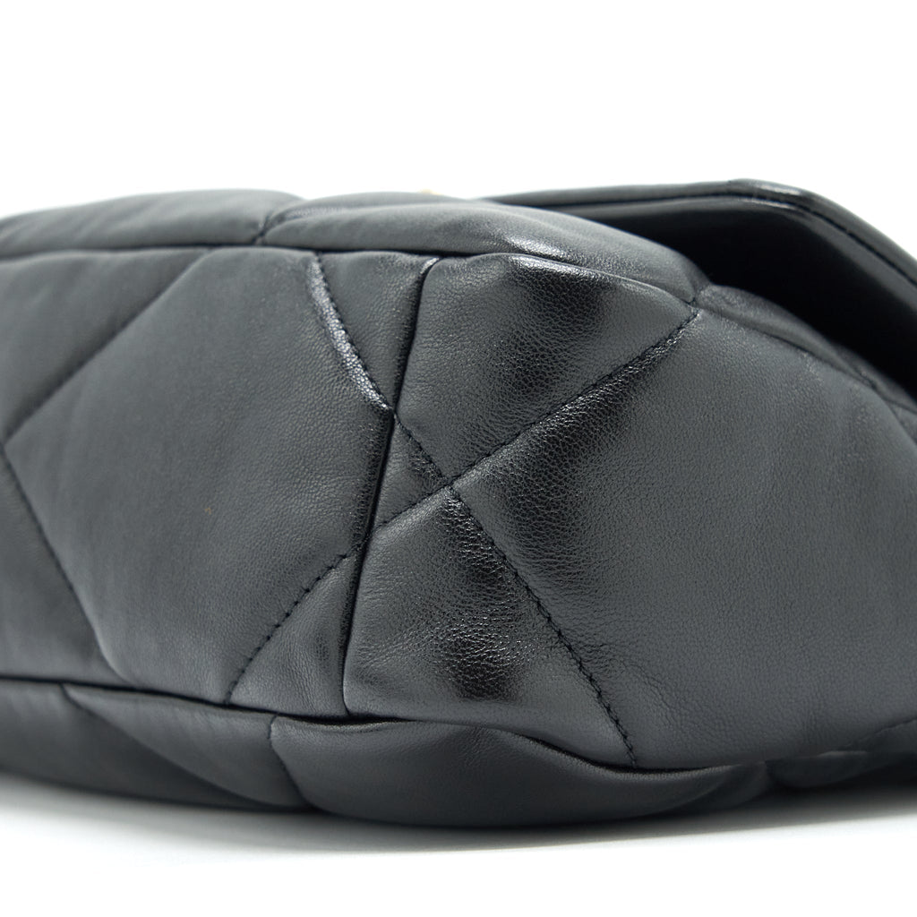 chanel-small-19-bag-lambskin-black-with-gold-and-silver-hardware