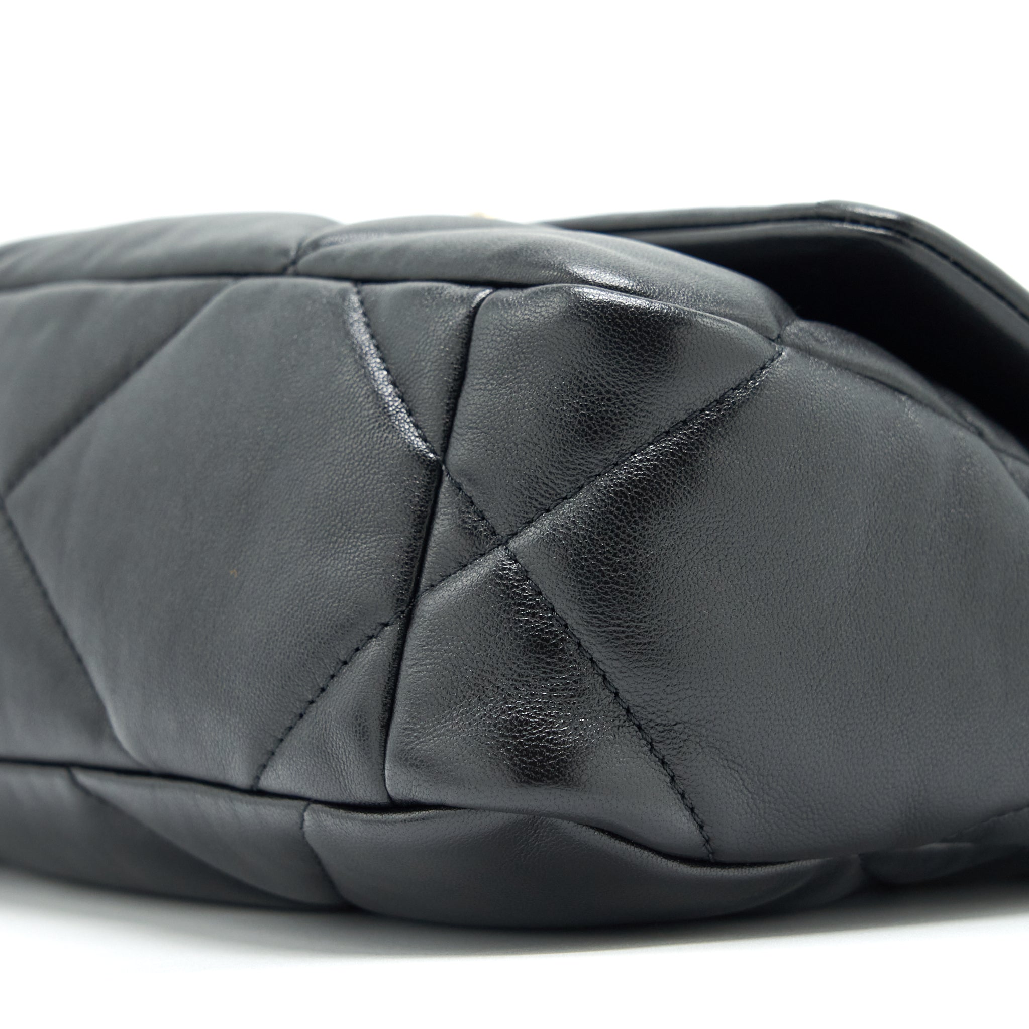 chanel-small-19-bag-lambskin-black-with-gold-and-silver-hardware