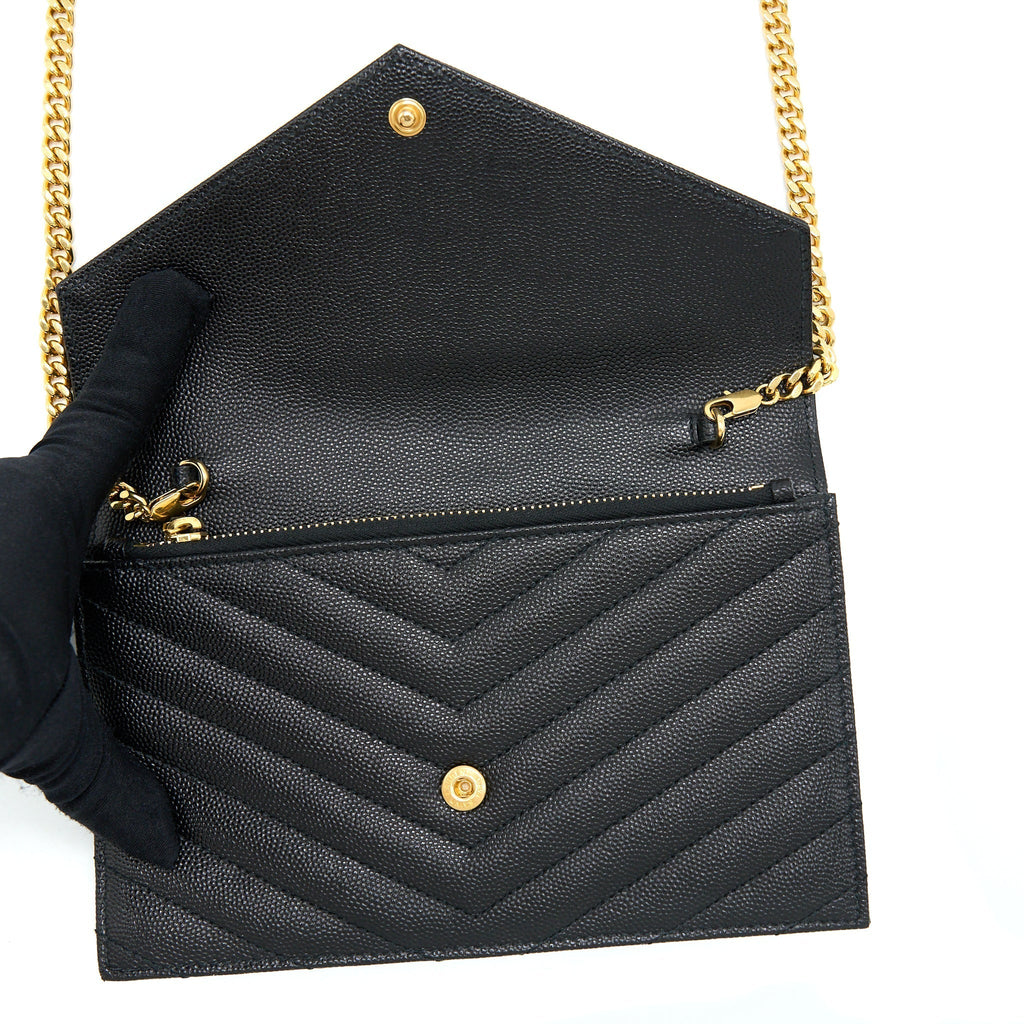 saint-laurent-ysl-envelop-chain-wallet-black-ghw