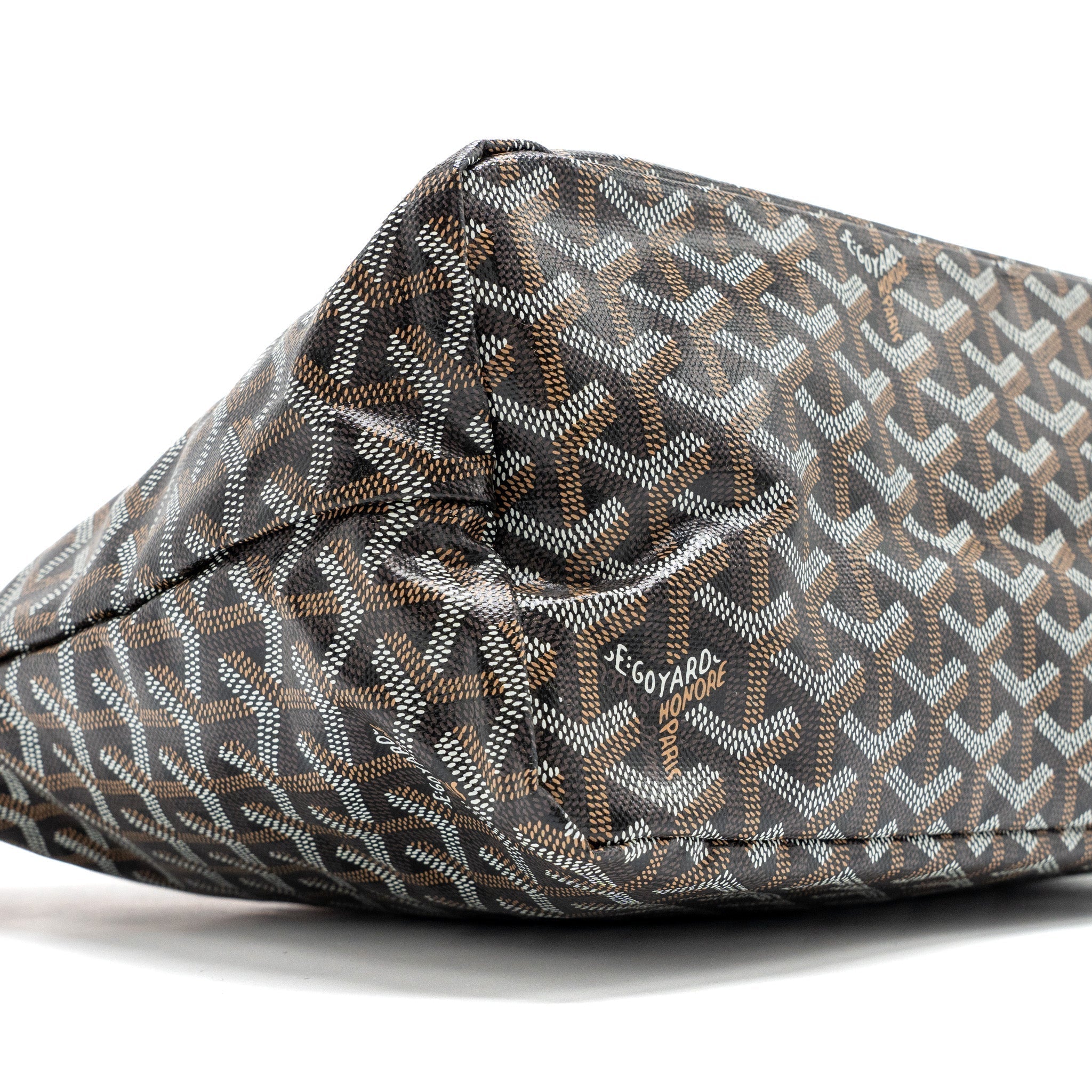 goyard-boheme-hobo-bag-canvas-calfskin-black-brown-shw-1