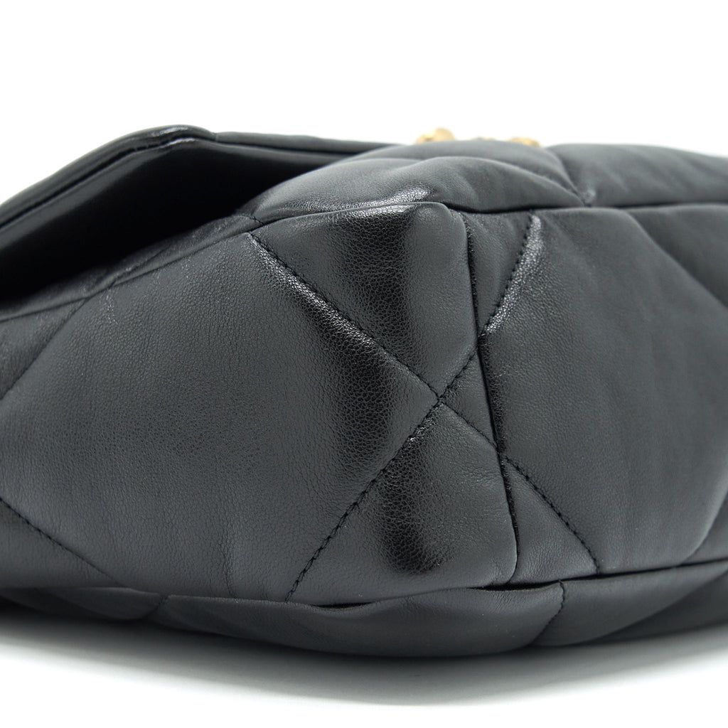 chanel-small-19-bag-lambskin-black-with-gold-and-silver-hardware