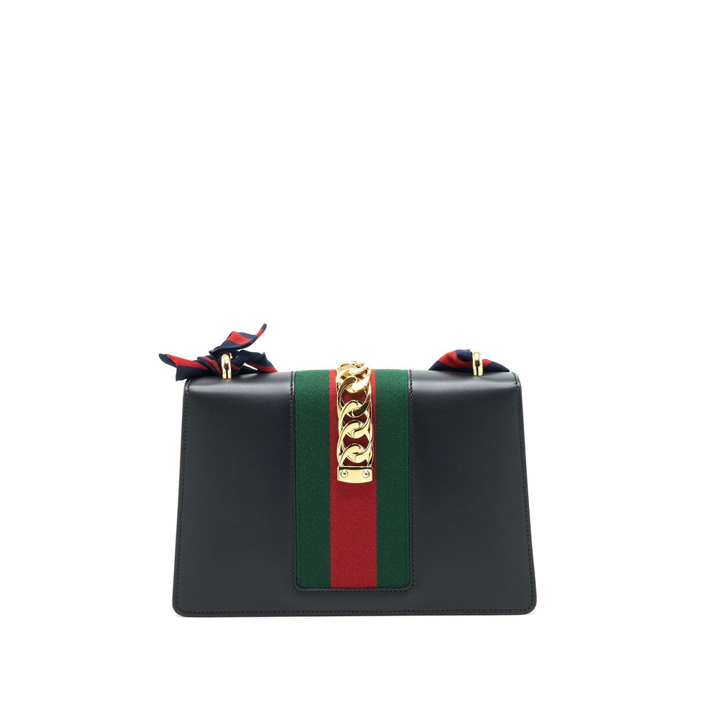gucci-small-sylvie-shoulder-bag-black