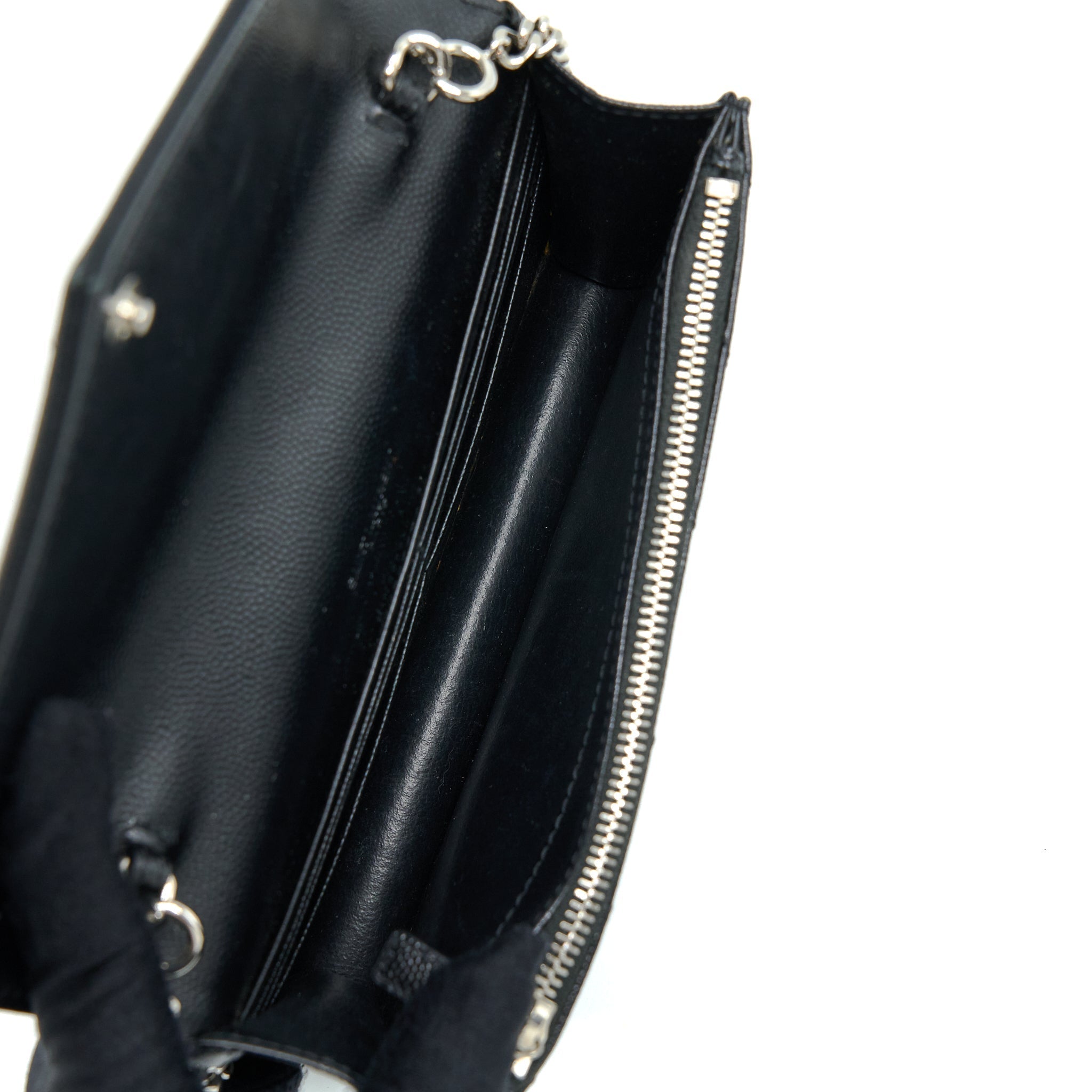 saint-laurent-ysl-envelop-chain-wallet-caviar-black-shw
