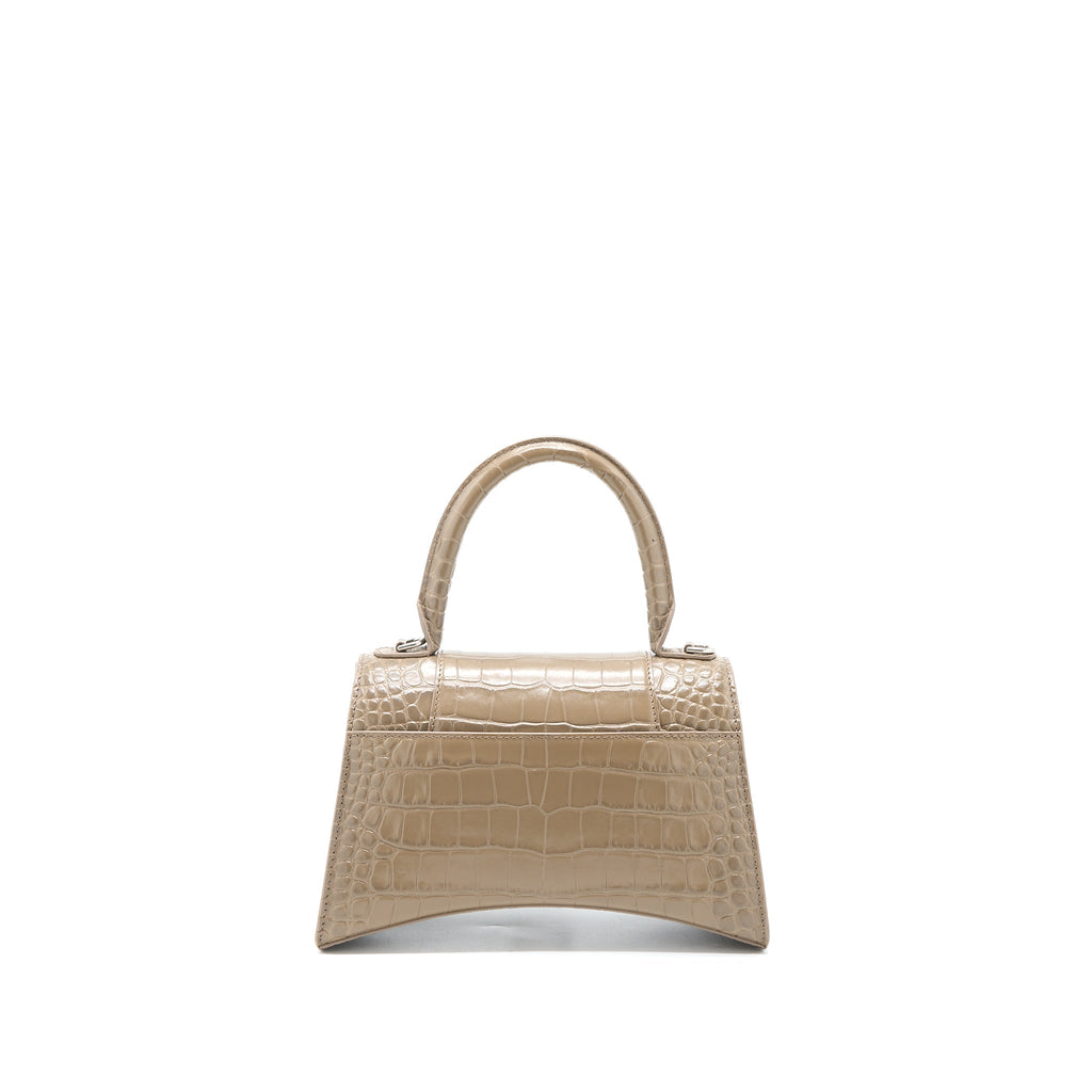 balenciaga-small-hourglass-bag-cro-embossed-calfskin-dark-beige-shw