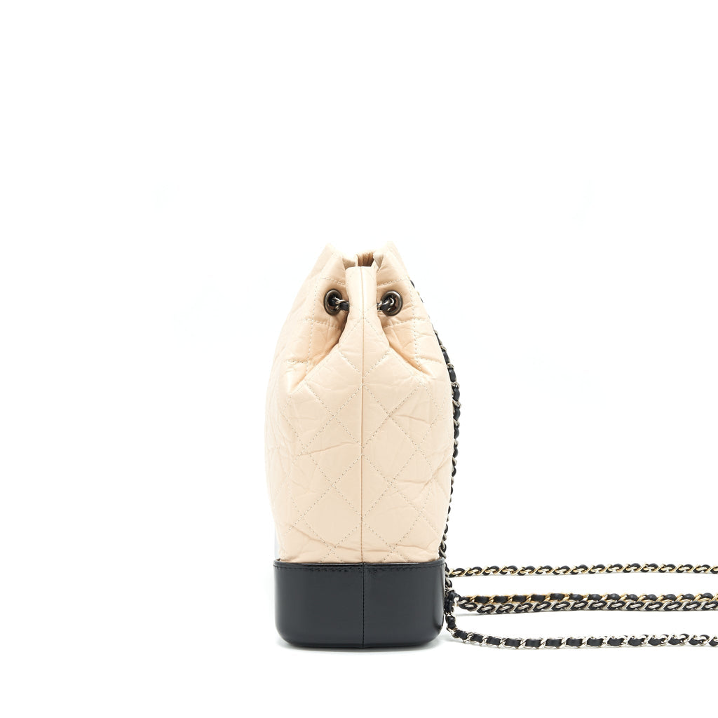 chanel-gabrielle-backpack-beige-black