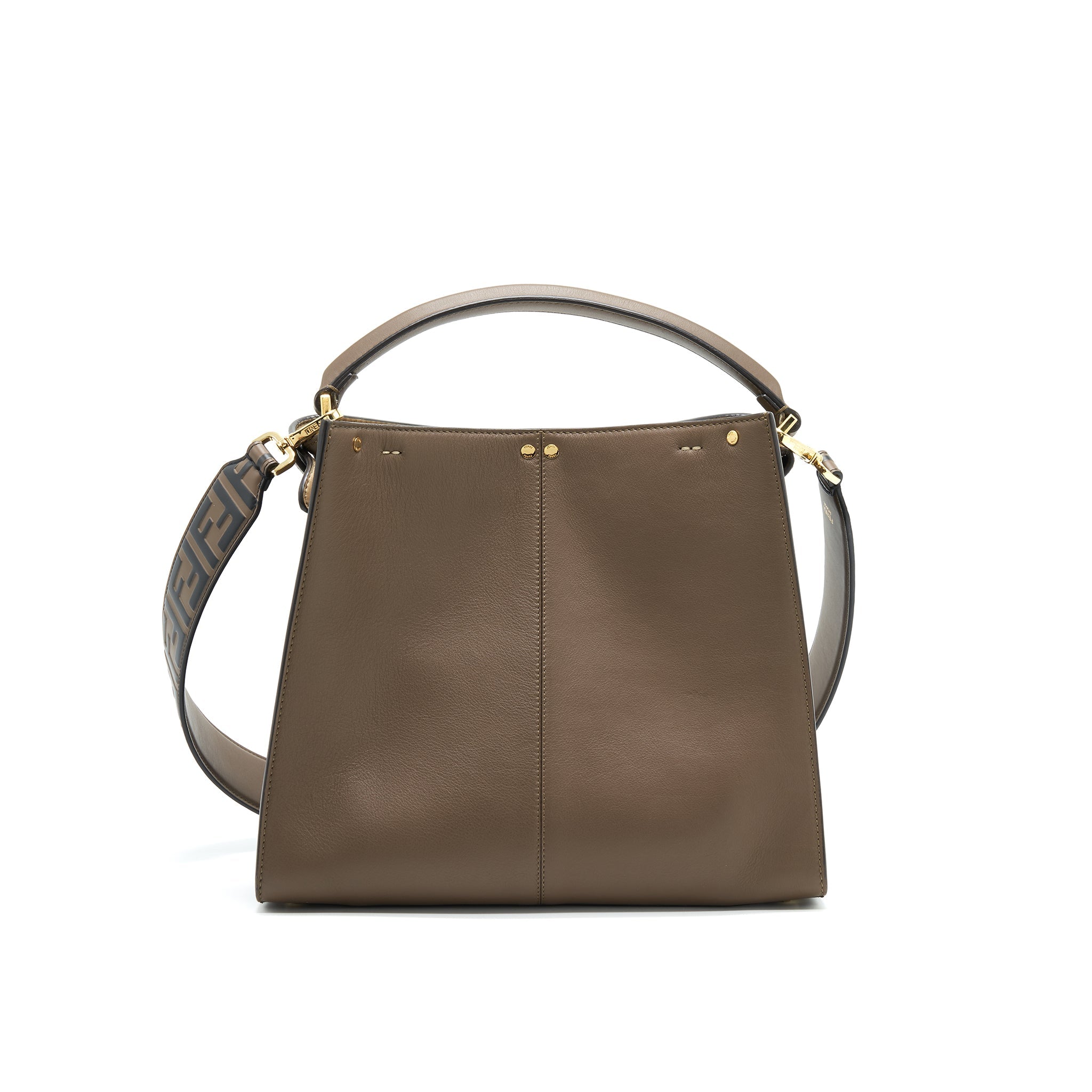 fendi-peekaboo-x-lite-medium-brown-with-an-extra-shoulder-strap