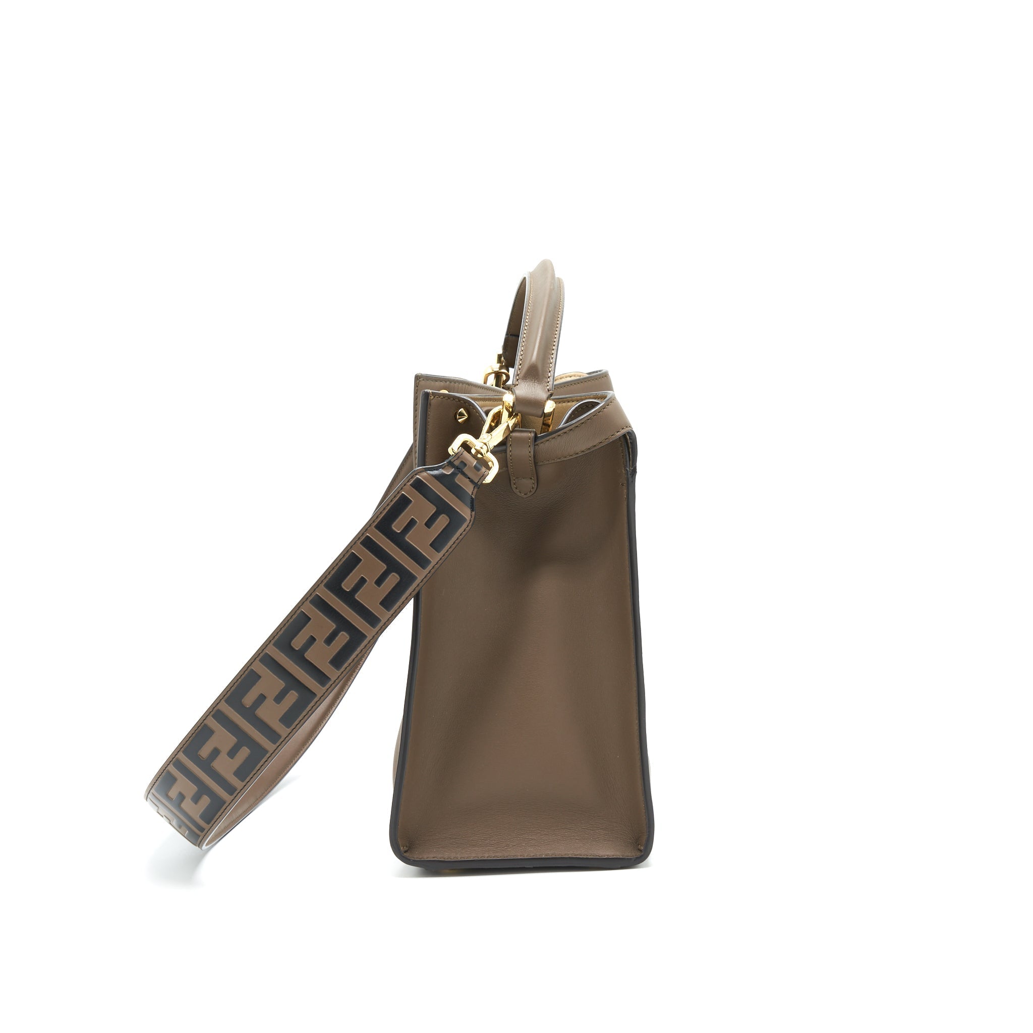 fendi-peekaboo-x-lite-medium-brown-with-an-extra-shoulder-strap