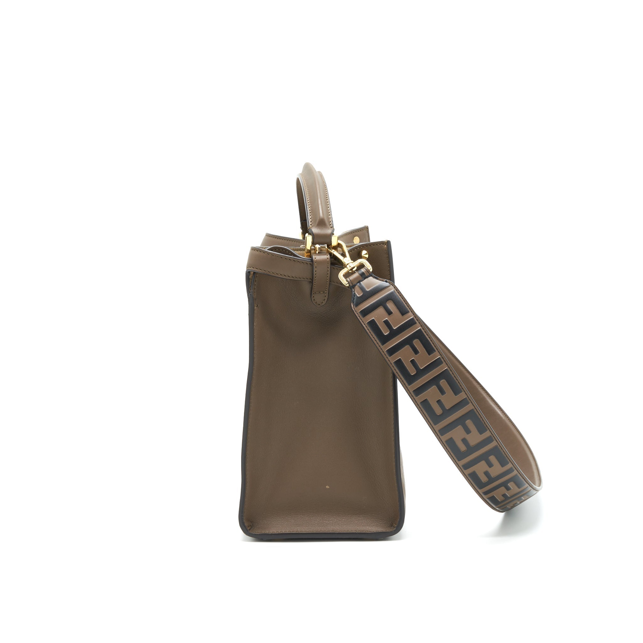 fendi-peekaboo-x-lite-medium-brown-with-an-extra-shoulder-strap