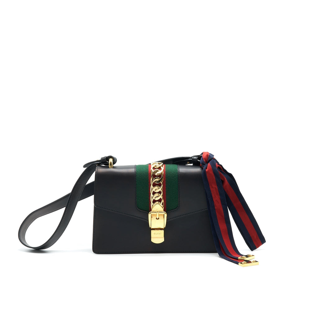 gucci-sylvia-small-leather-bag-black