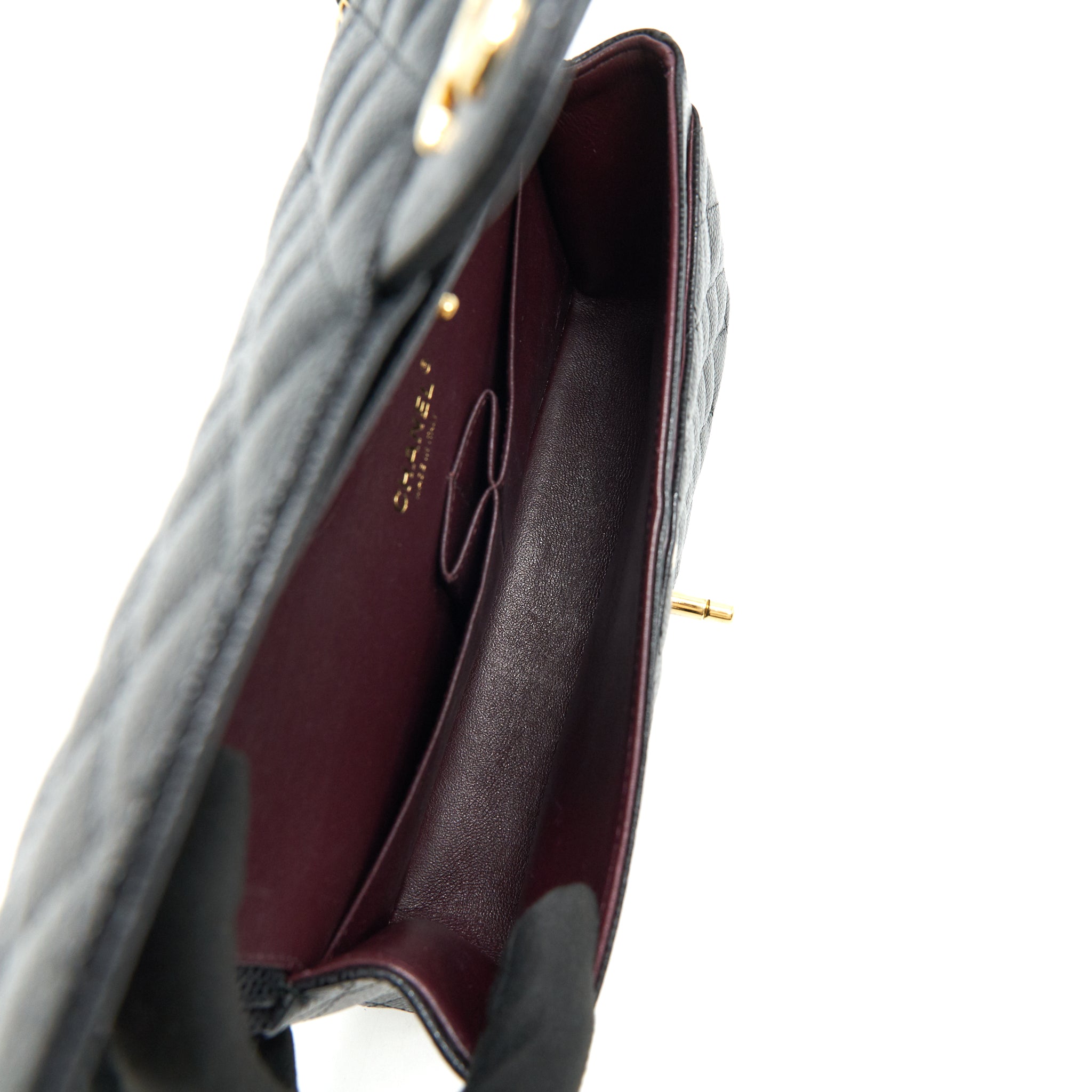 chanel-medium-classic-double-flap-bag-caviar-black-ghw-serial-26