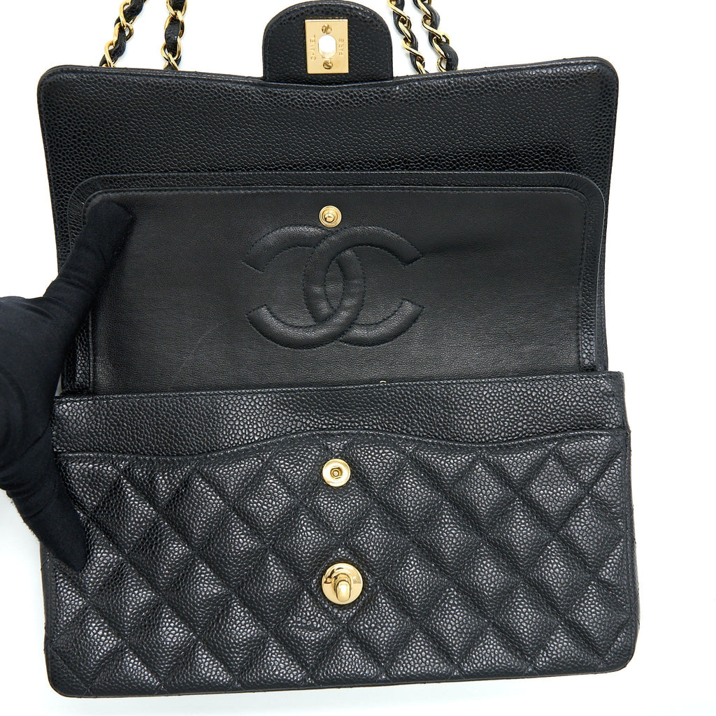 chanel-classic-double-flap-bag-caviar-black-ghw-1