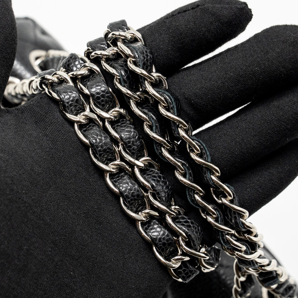 chanel-small-classic-double-flap-bag-caviar-black-shw-1