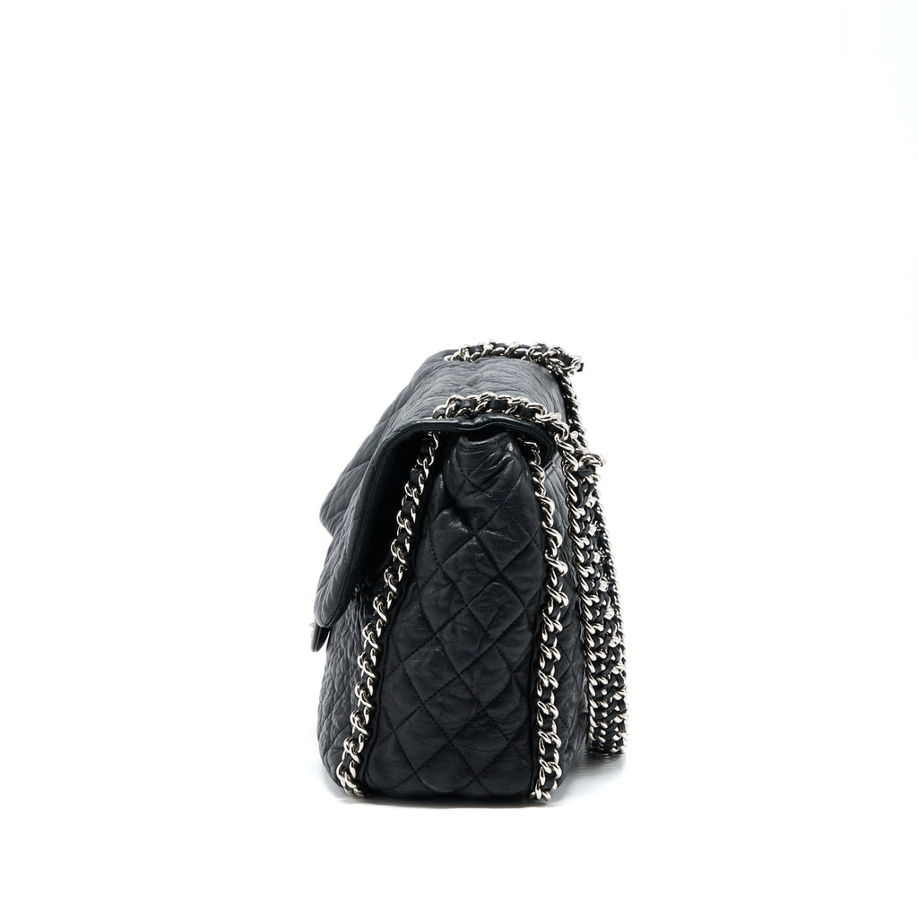 chanel-chain-around-flap-bag-lambskin-black-shw