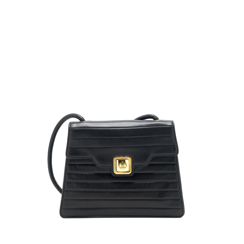 chanel-vintage-kelly-flap-bag-with-long-strap-black-24k-ghw-1