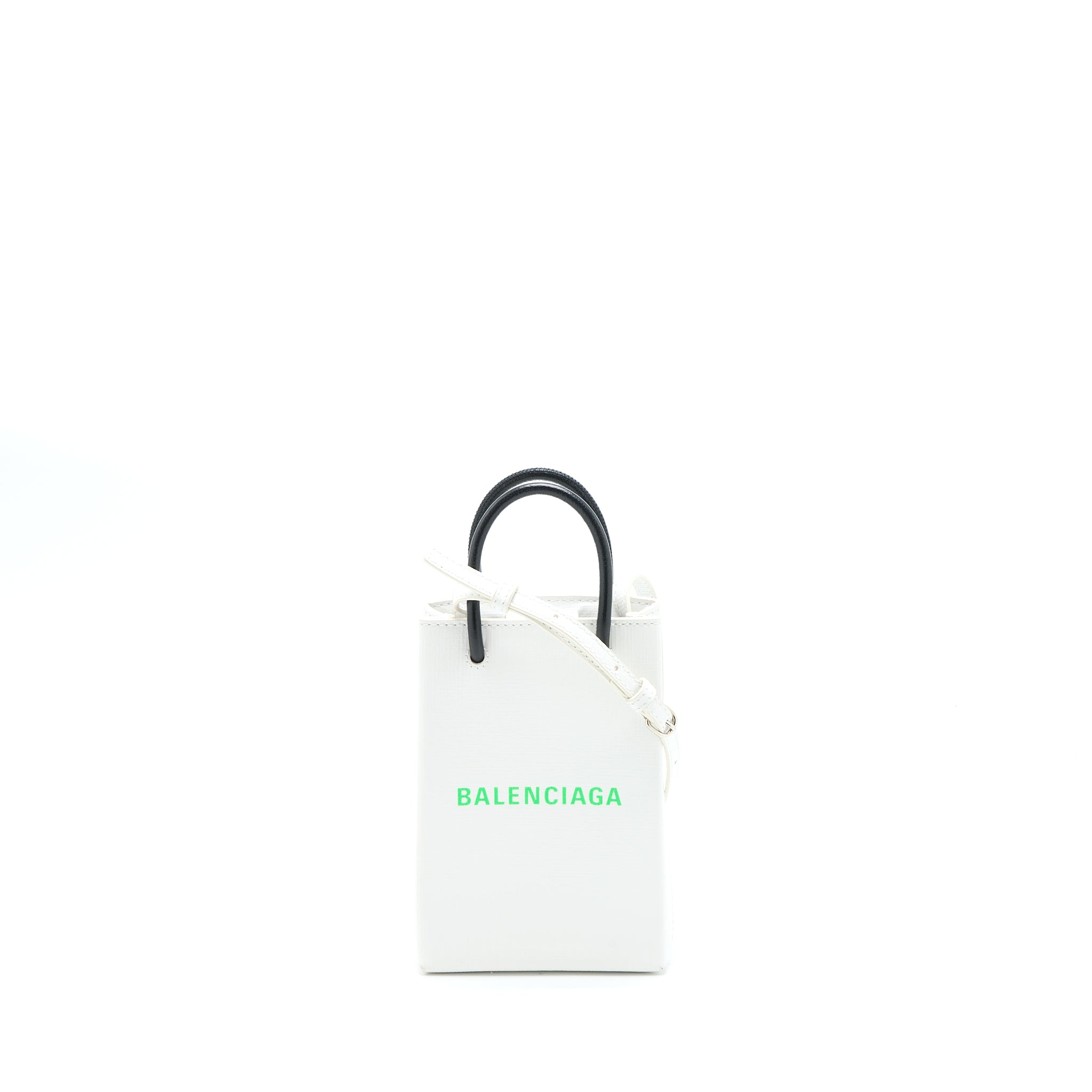 balenciaga-mini-shopping-phone-pouch-calfskin-white-multicolour-shw