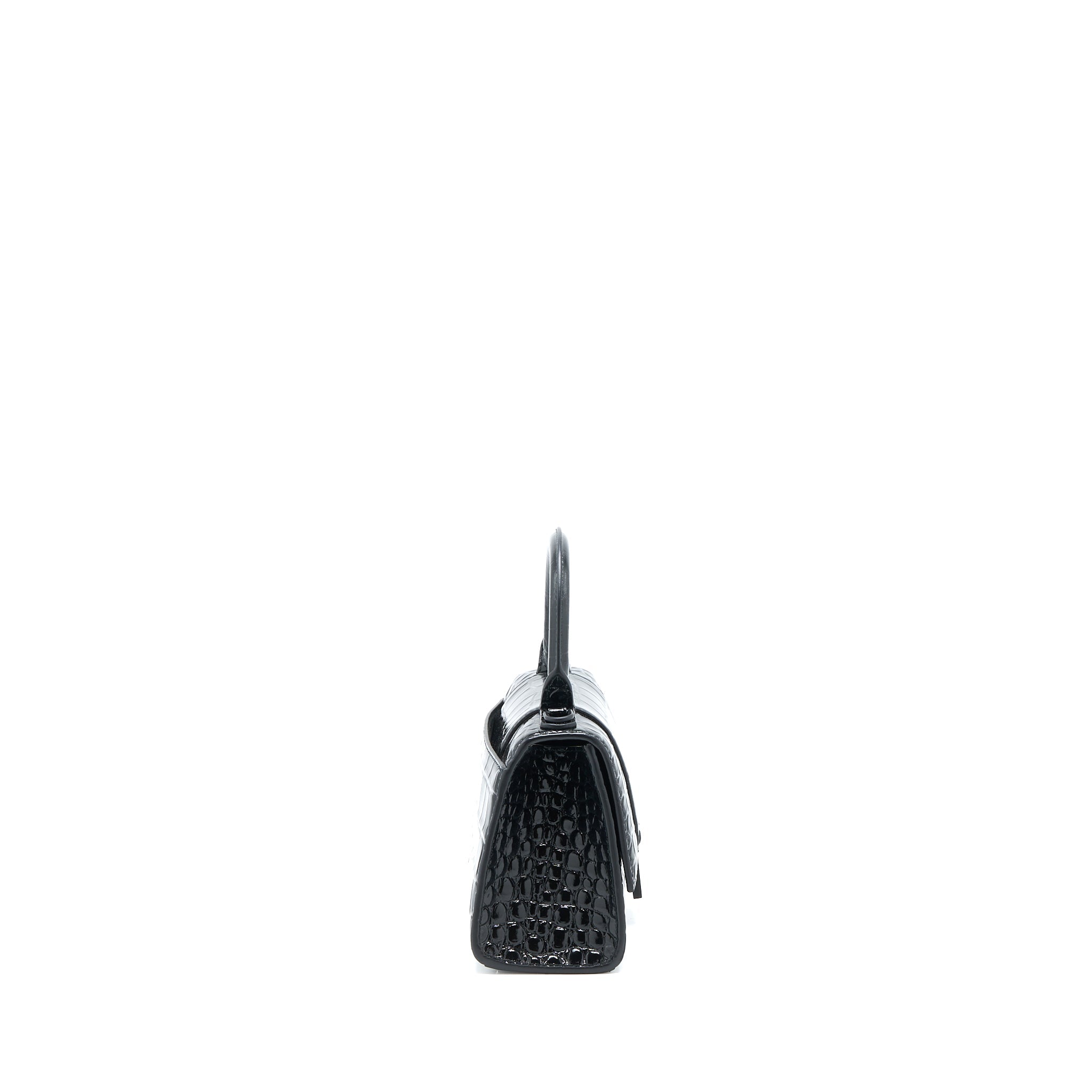 balenciaga-hourglass-xs-croc-embossed-leather-black-with-black-hardware