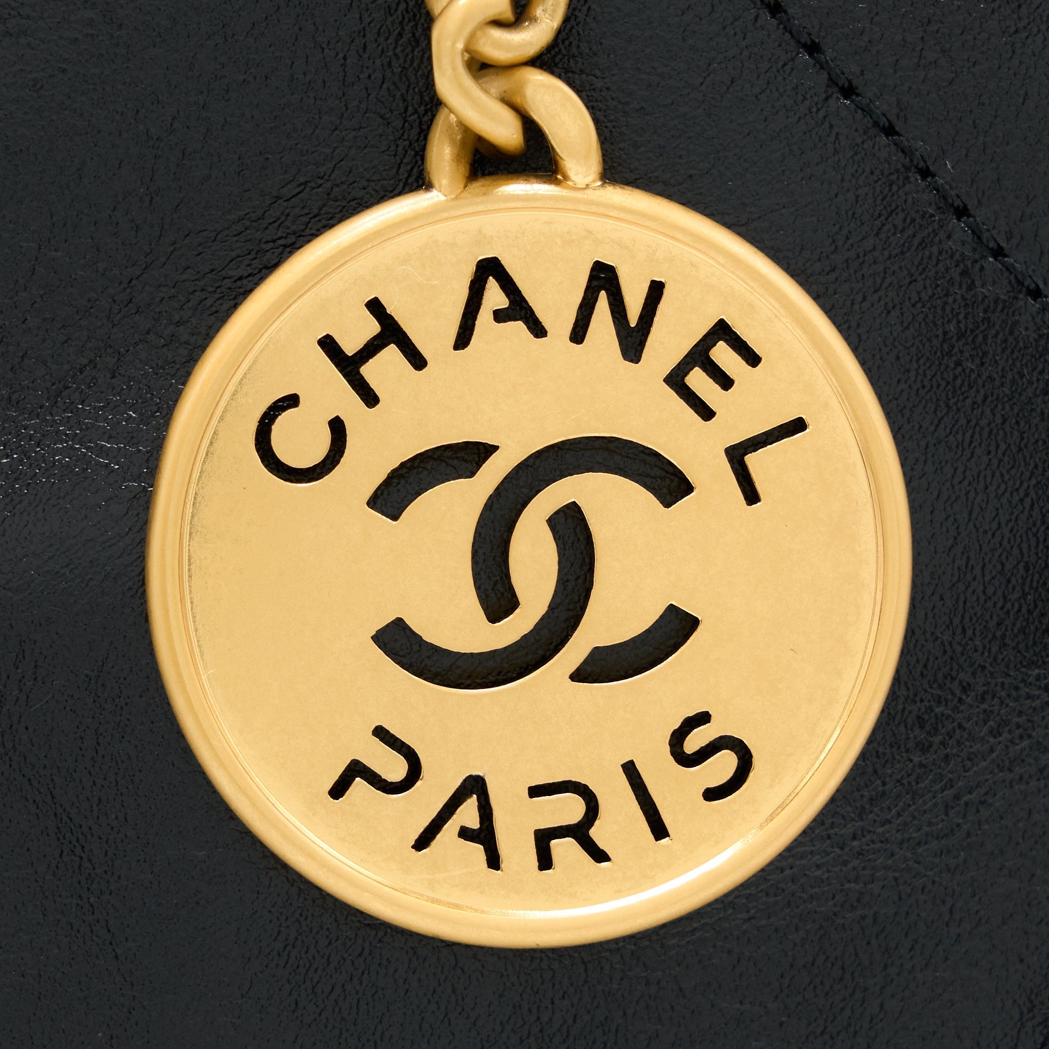 chanel-22-bag-medium-shiny-calfskin-black-in-gold-letter-ghw-microchip