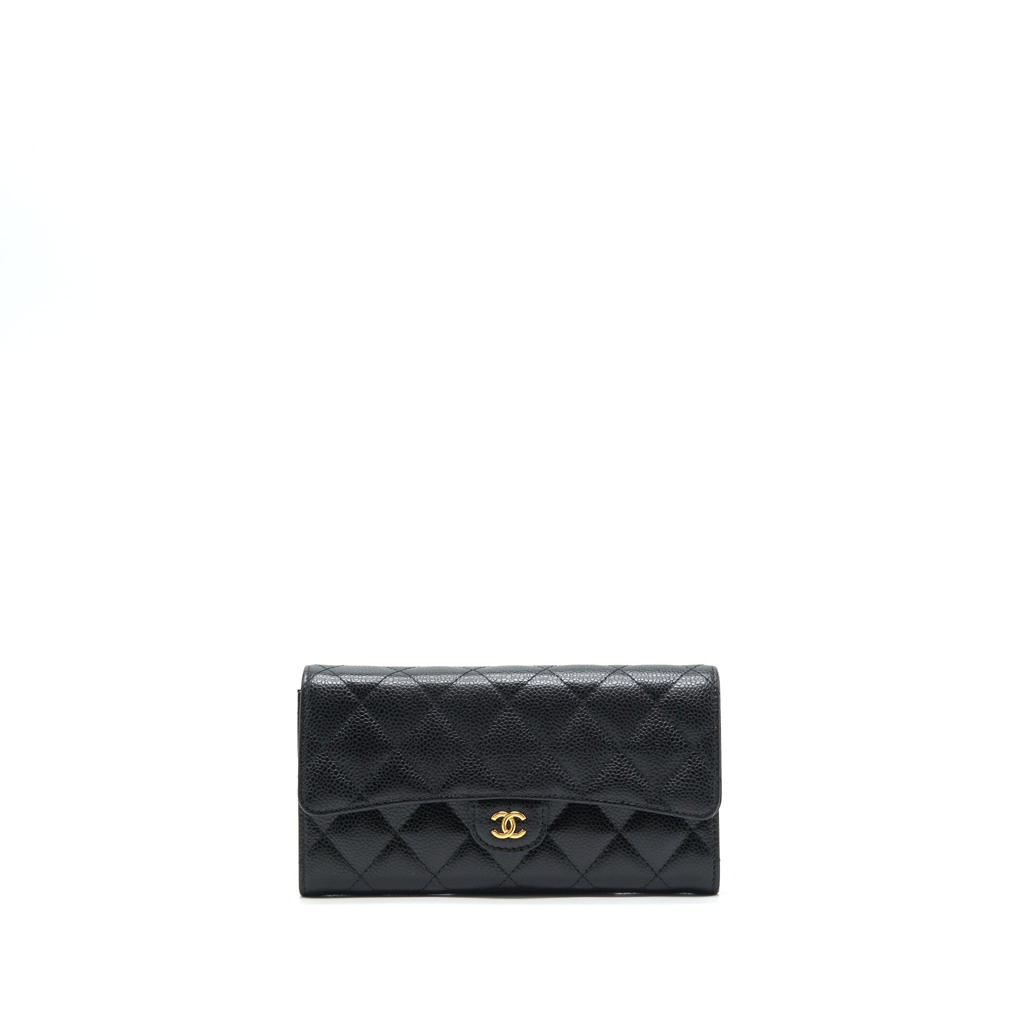 chanel-classic-flap-long-wallet-caviar-black-ghw