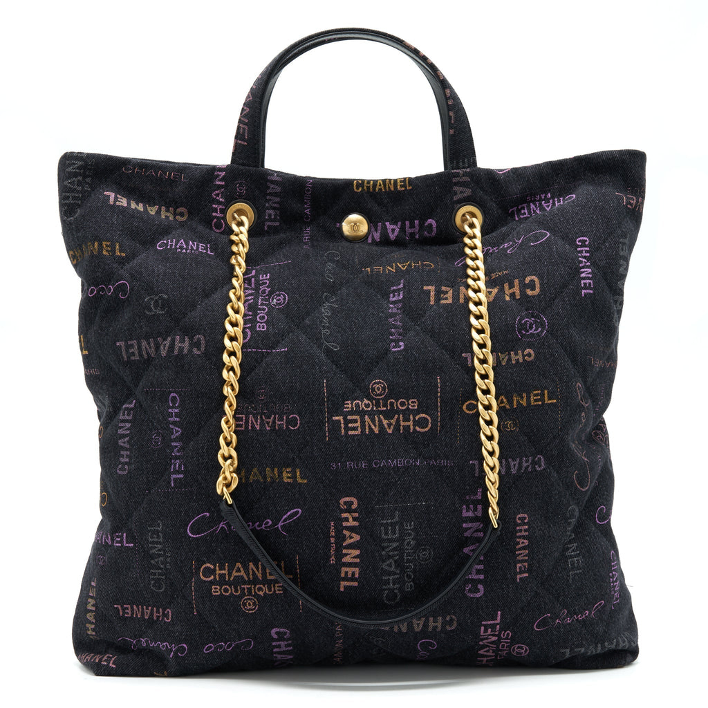 chanel-22p-printed-denim-maxi-shopping-tote-bag-black-multicolour-ghw