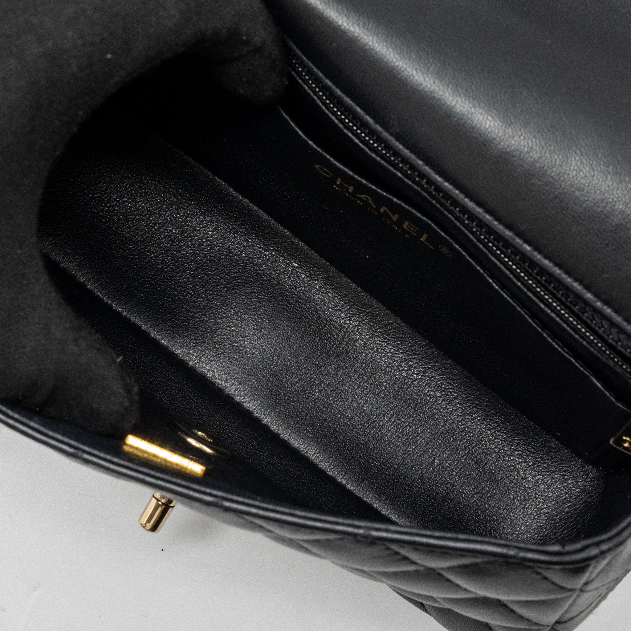 chanel-classic-mini-rectangular-flap-bag-lambskin-black-lghw-microchip-5