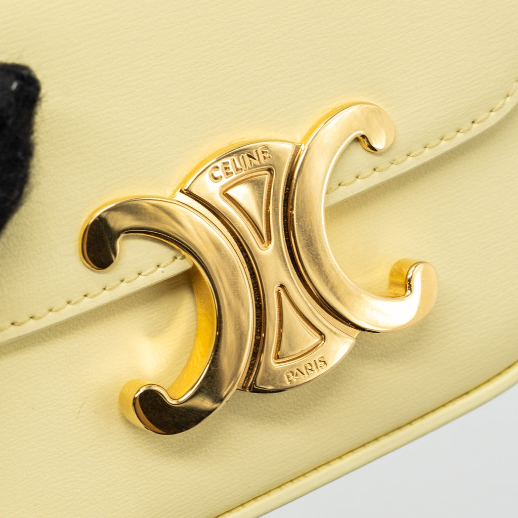celine-mini-claude-shiny-calfskin-light-yellow-ghw