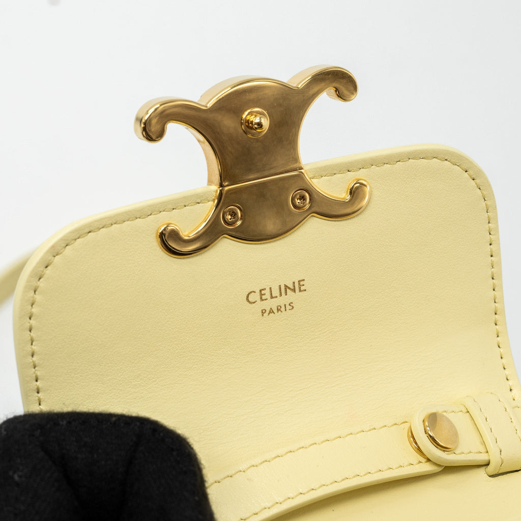celine-mini-claude-shiny-calfskin-light-yellow-ghw