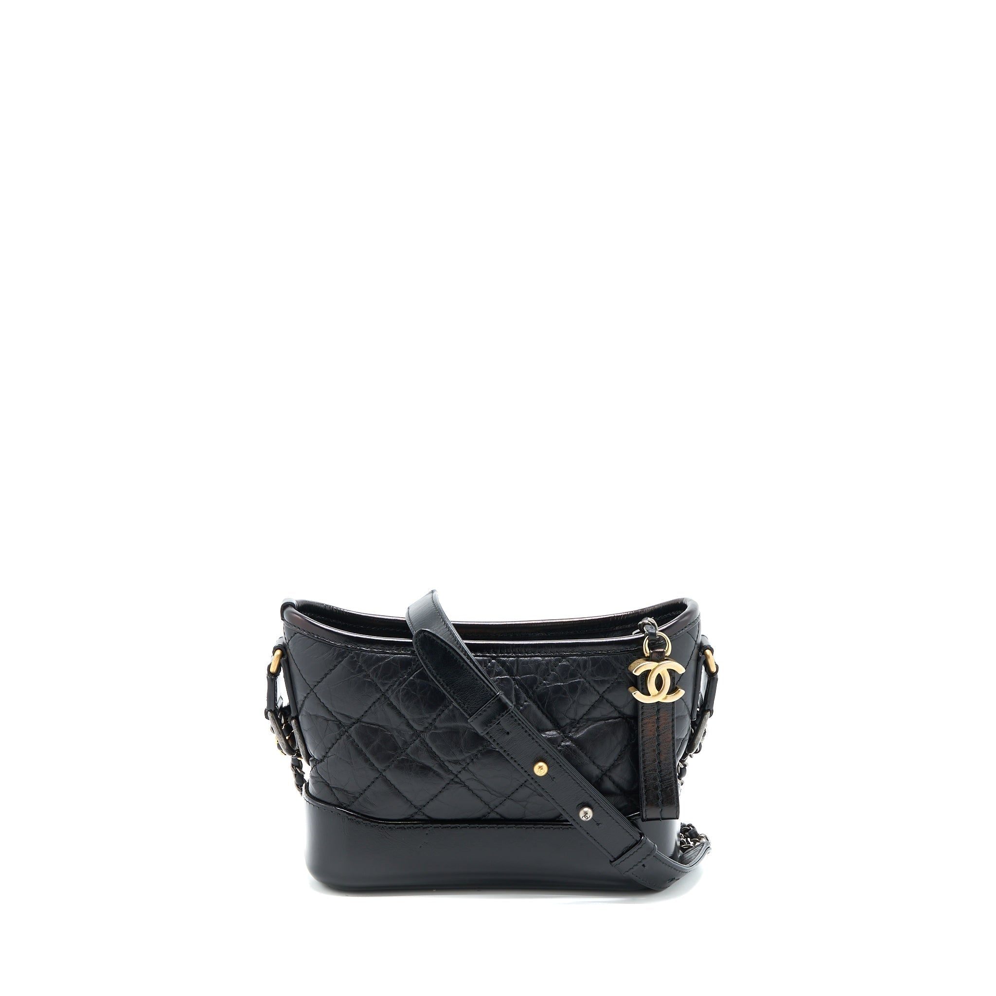 chanel-small-gabrielle-hobo-bag-calfskin-black-with-multicolor-hardware