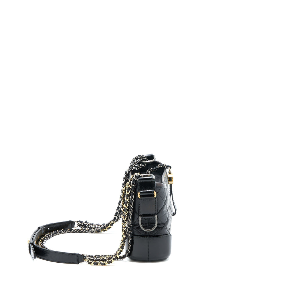 chanel-small-gabrielle-hobo-bag-calfskin-black-with-multicolor-hardware
