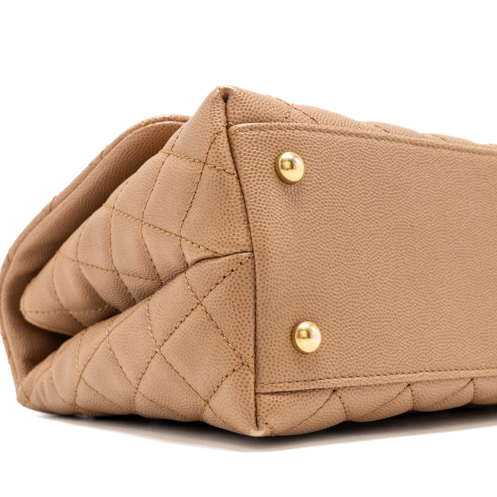 chanel-medium-coco-handle-with-lizard-handle-caviar-dark-beige-ghw