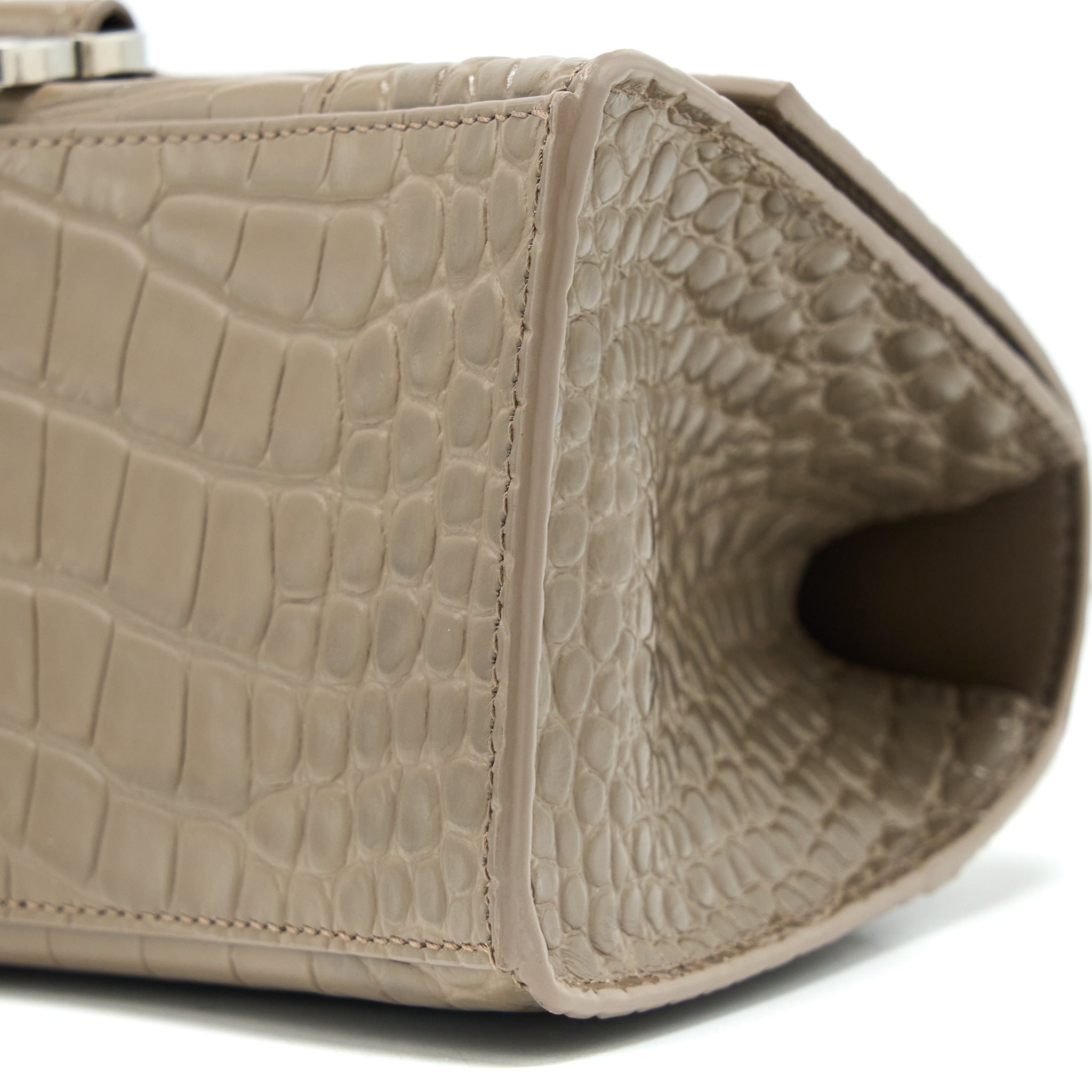balenciaga-small-hourglass-bag-cro-embossed-calfskin-dark-beige-shw