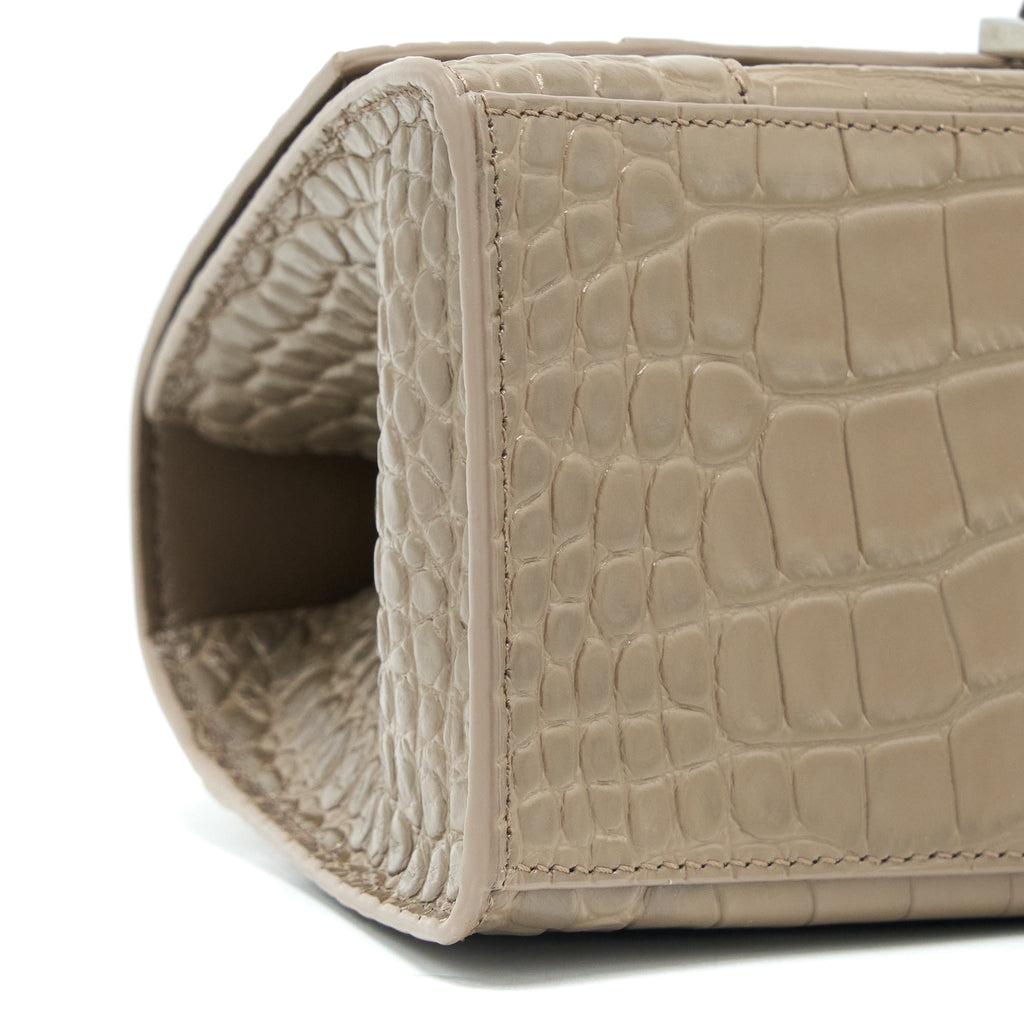 balenciaga-small-hourglass-bag-cro-embossed-calfskin-dark-beige-shw