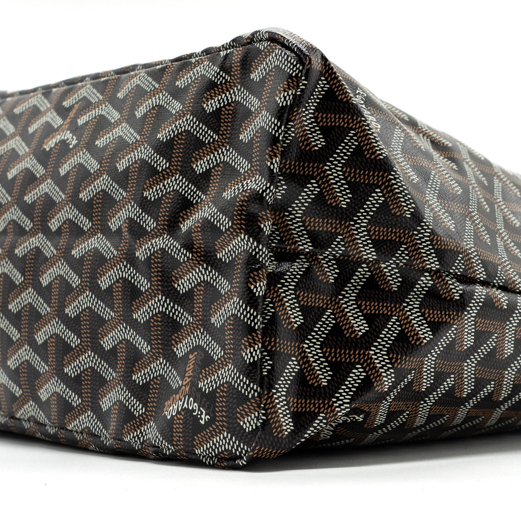 goyard-saint-louis-pm-tote-canvas-black-brown-shw